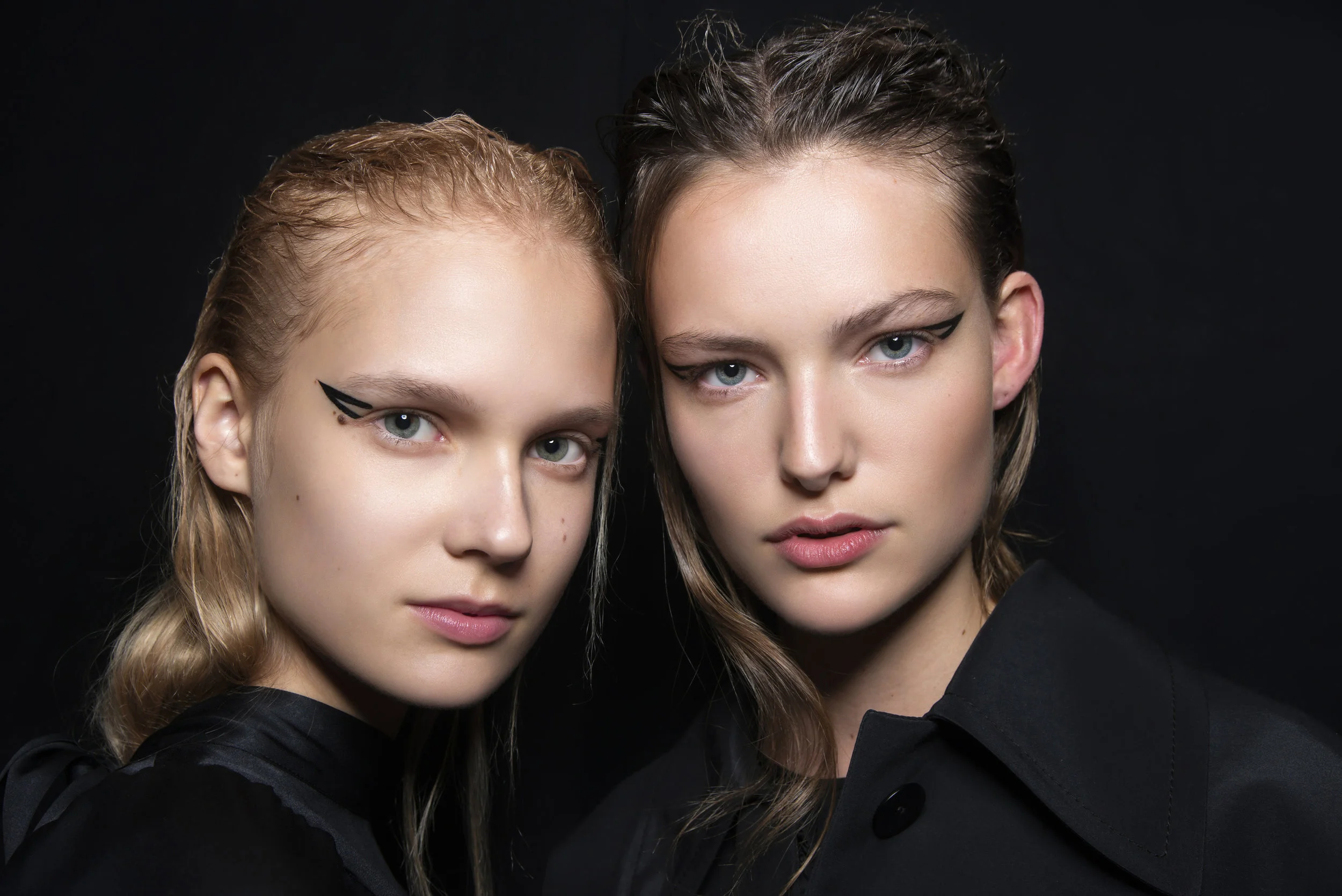 ROCHAS Floating winged eyeliner. Look created by Lynsey Alexander.