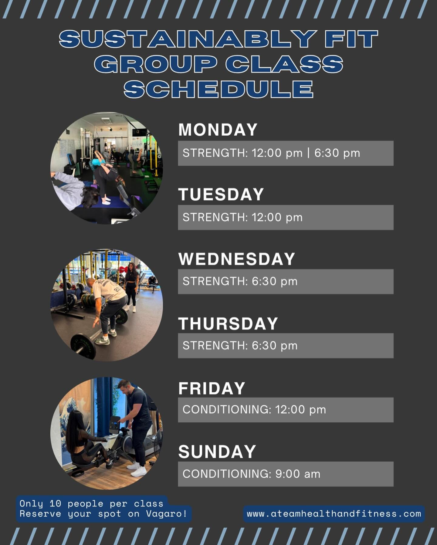 Fun, inclusive group classes all week long. Come work with us to feel good in and out of the gym. Link in bio to book.

#groupclasses #strength #bayareafitness #conditioning #personaltraining #smallbusiness #womenowned #core #functionalfitness #commu