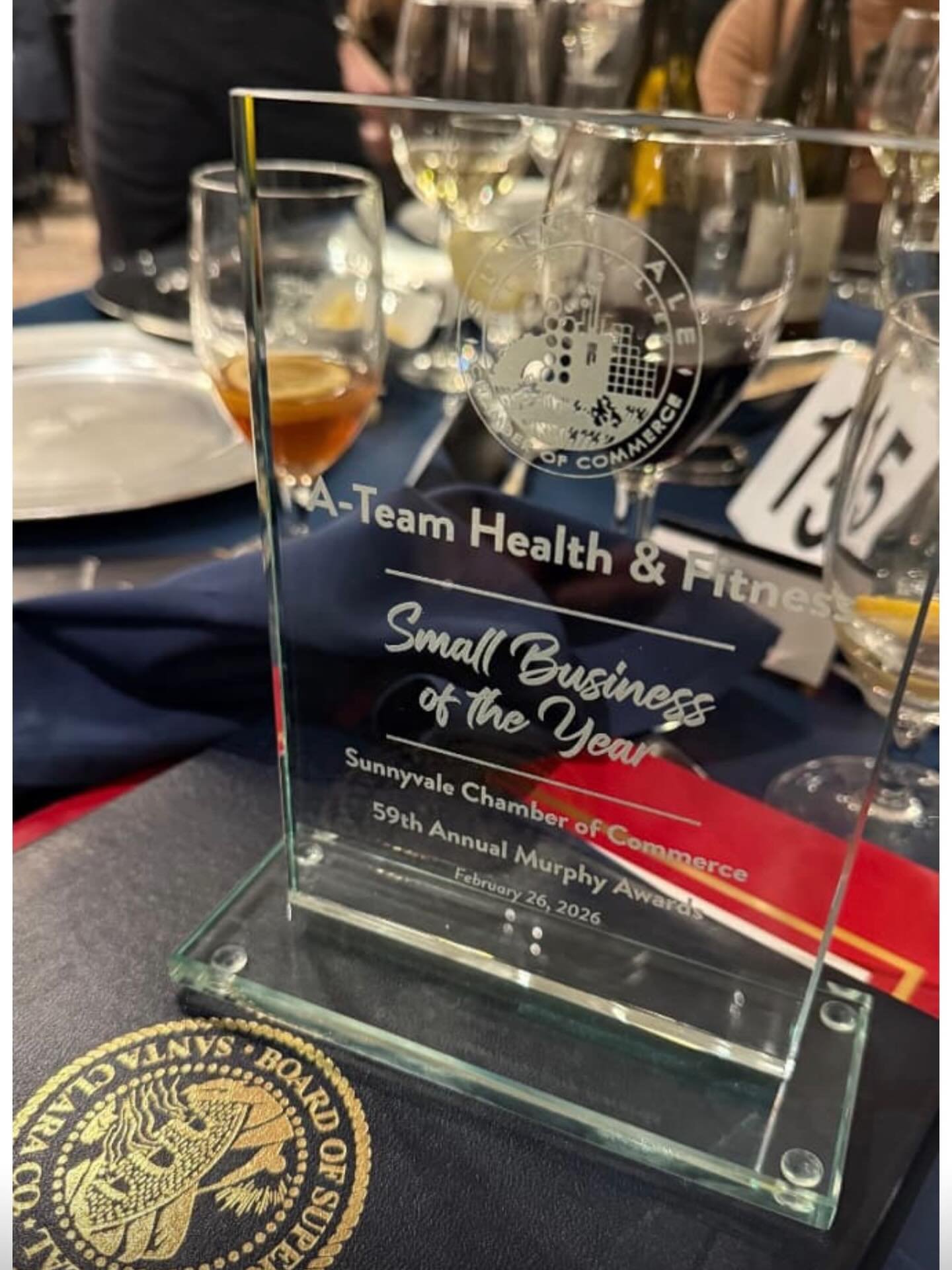 We are incredibly honored to share that A-Team Health and Fitness has been named Small Business of the Year by the Sunnyvale Chamber of Commerce. 🏆

Ten years ago, this business started with just one trainer and a vision &mdash; to help people creat