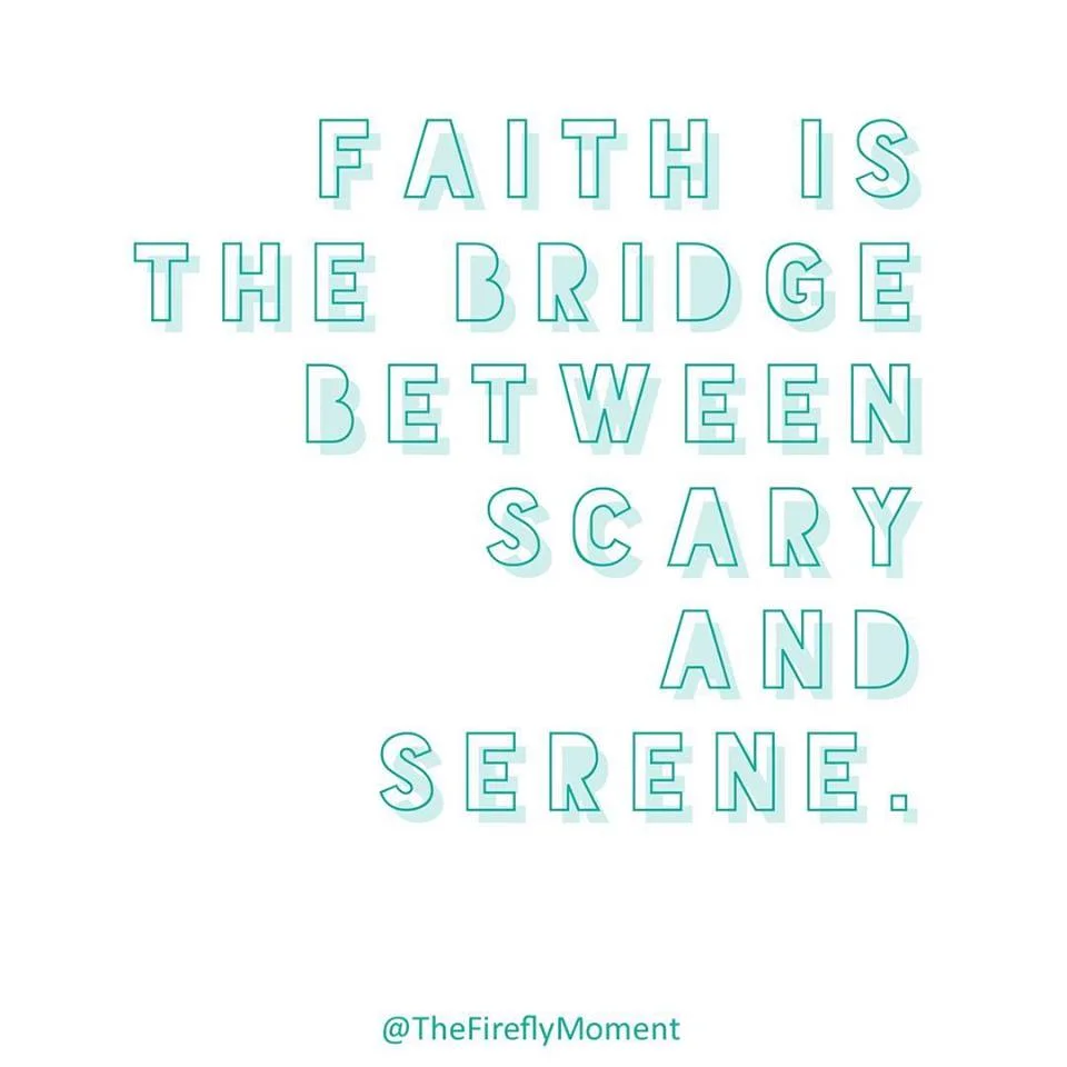Have a little faith!