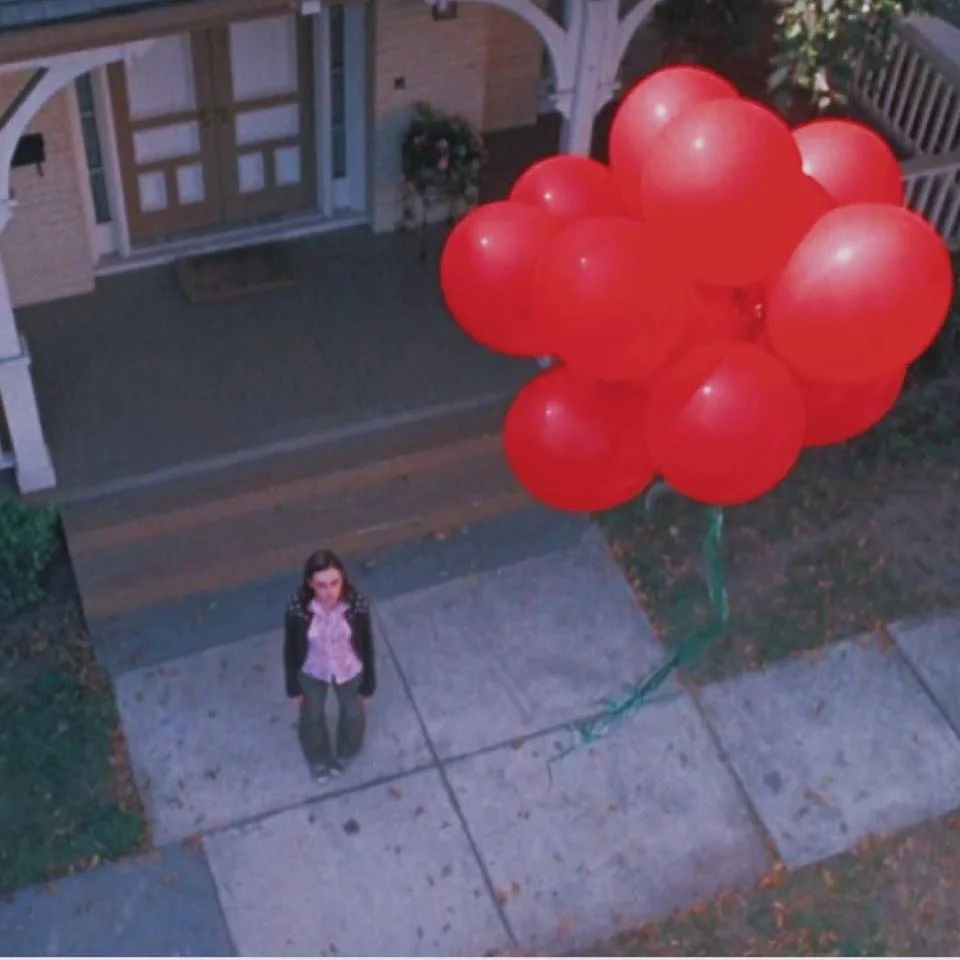 Letting go, on New Year's Eve.