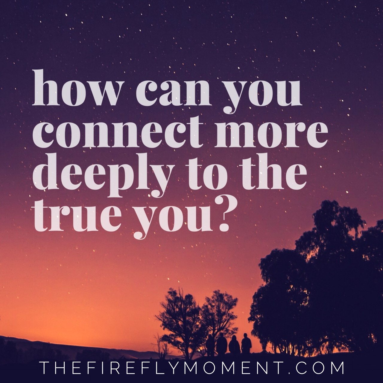 Reconnect, rebalance, remember yourself