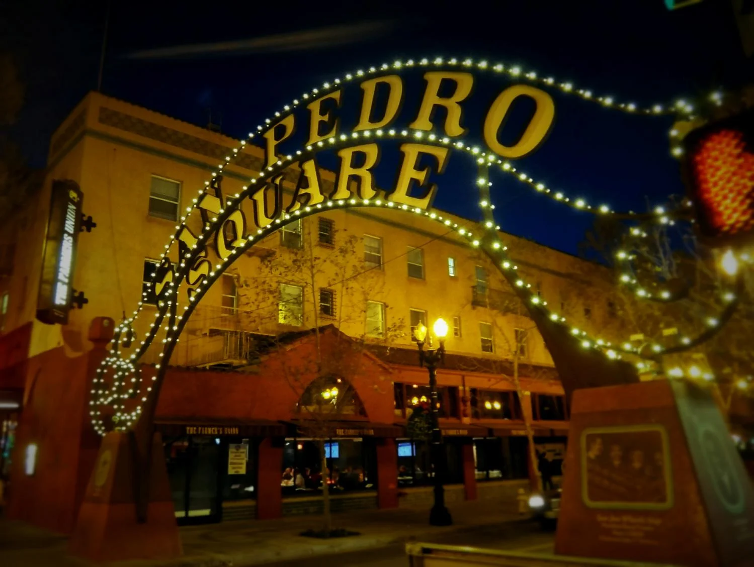Downtown Sign Lighting