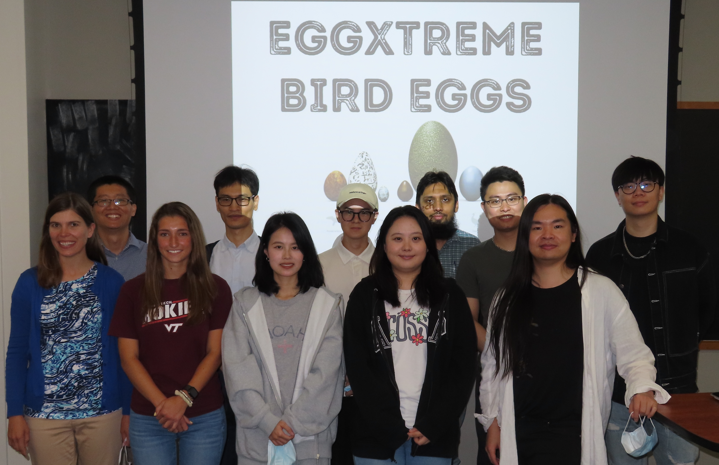 In collaboration with the Li Lab, we hosted an "Eggxtreme Bird Eggs" event at Virginia Tech.