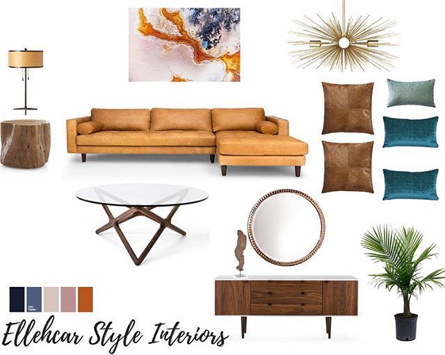 The holiday’s are Fastly approaching. I Love this time of the year! The leafs are slowly starting to turn into beautiful fall colors 🍁🍂the heat wave has subsided. Loving the way my concept Mood Board brings in those beautiful fall colors and refined elements. Is your home the chosen one for family gatherings this holiday season? If so, let me help you get through the decor process with ease! For more information go to www.ellehcarstyleinteriors.com | Currently still building my site. If you have any questions send me an email ellehcarstyle@gmail.com and I’ll be happy to assist you!