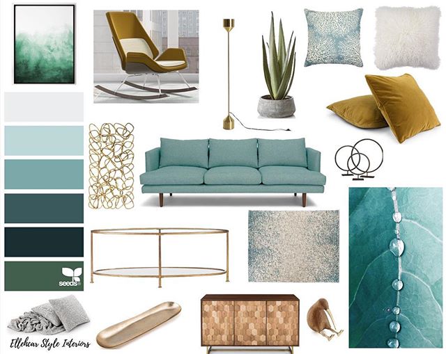 Concept Mood Board | Ellehcar Style Interiors