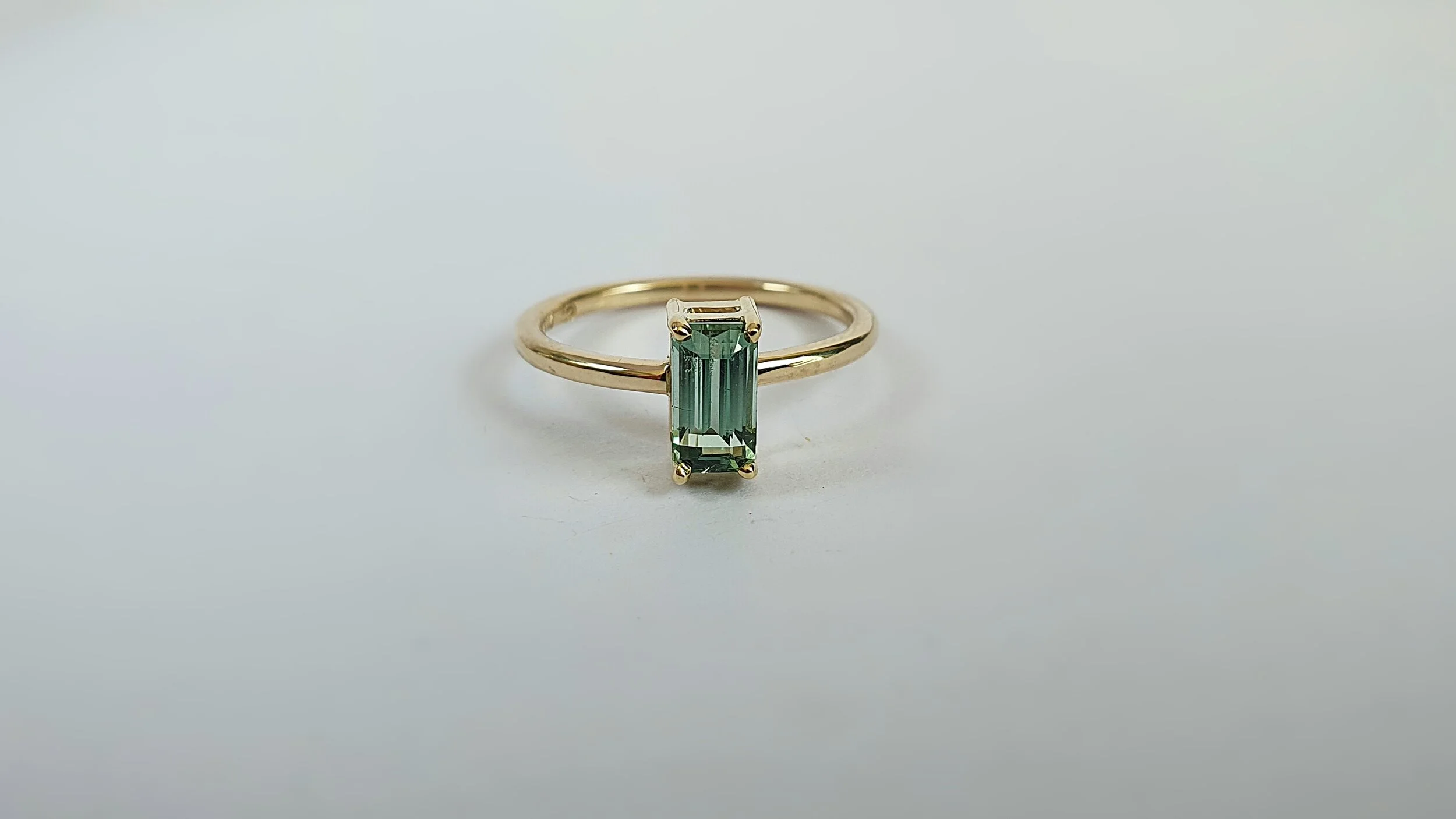 Tess Green Tourmaline Ring - SOLD