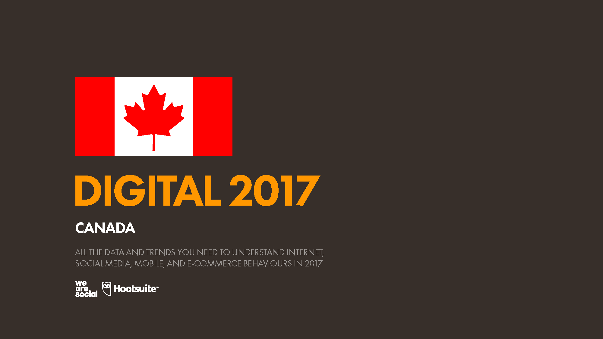 Digital 2017: Canada