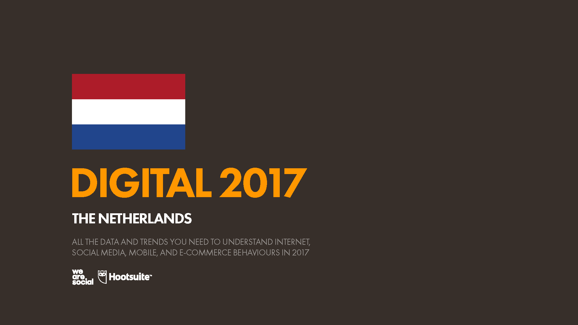 Digital 2017: The Netherlands