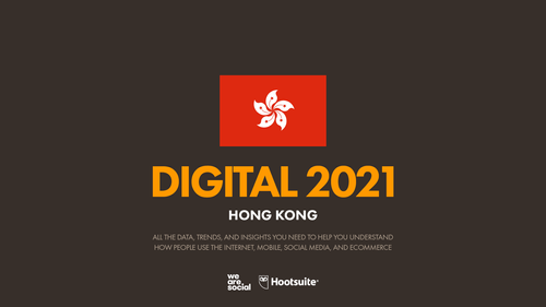 Digital In Hong Kong All The Statistics You Need In 2021 Datareportal Global Digital Insights