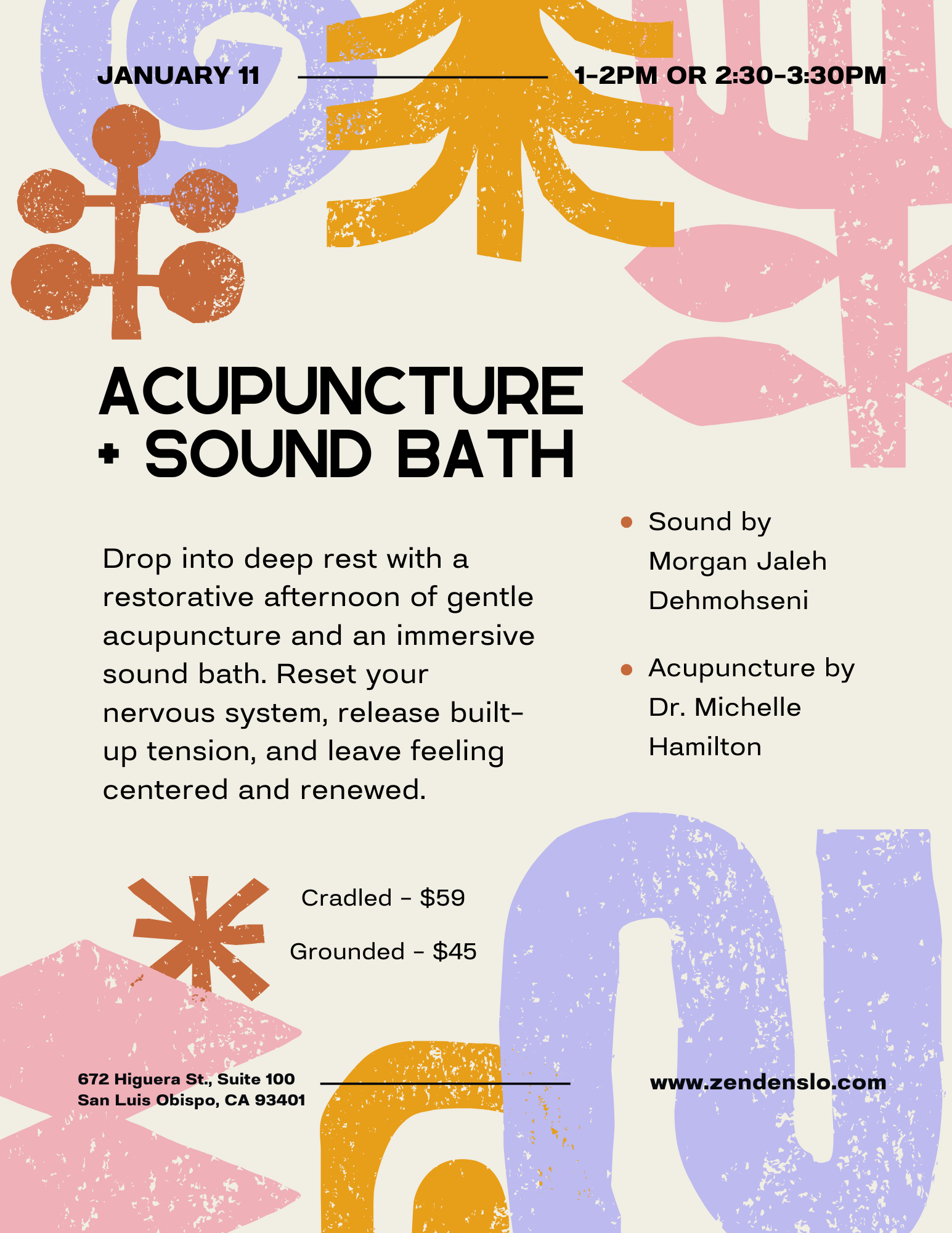 Beige Pink Bold Shapes Art Workshop Flyer.png