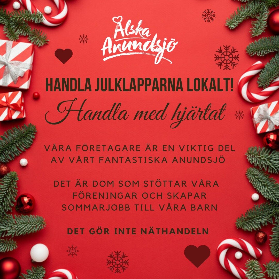 L&aring;t hj&auml;rtat va med ❤🎅