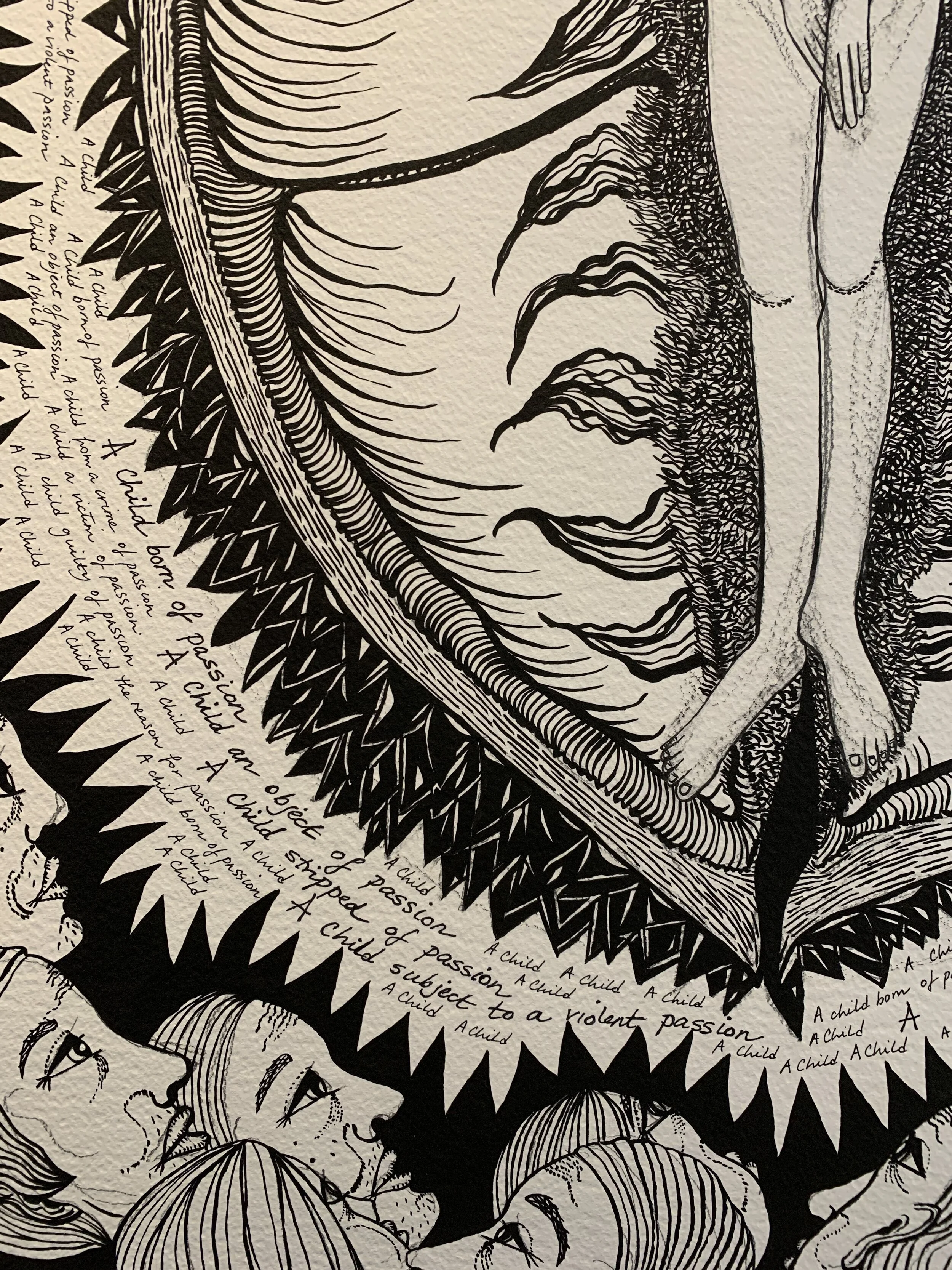 A Child Is Born of Passion. Detail