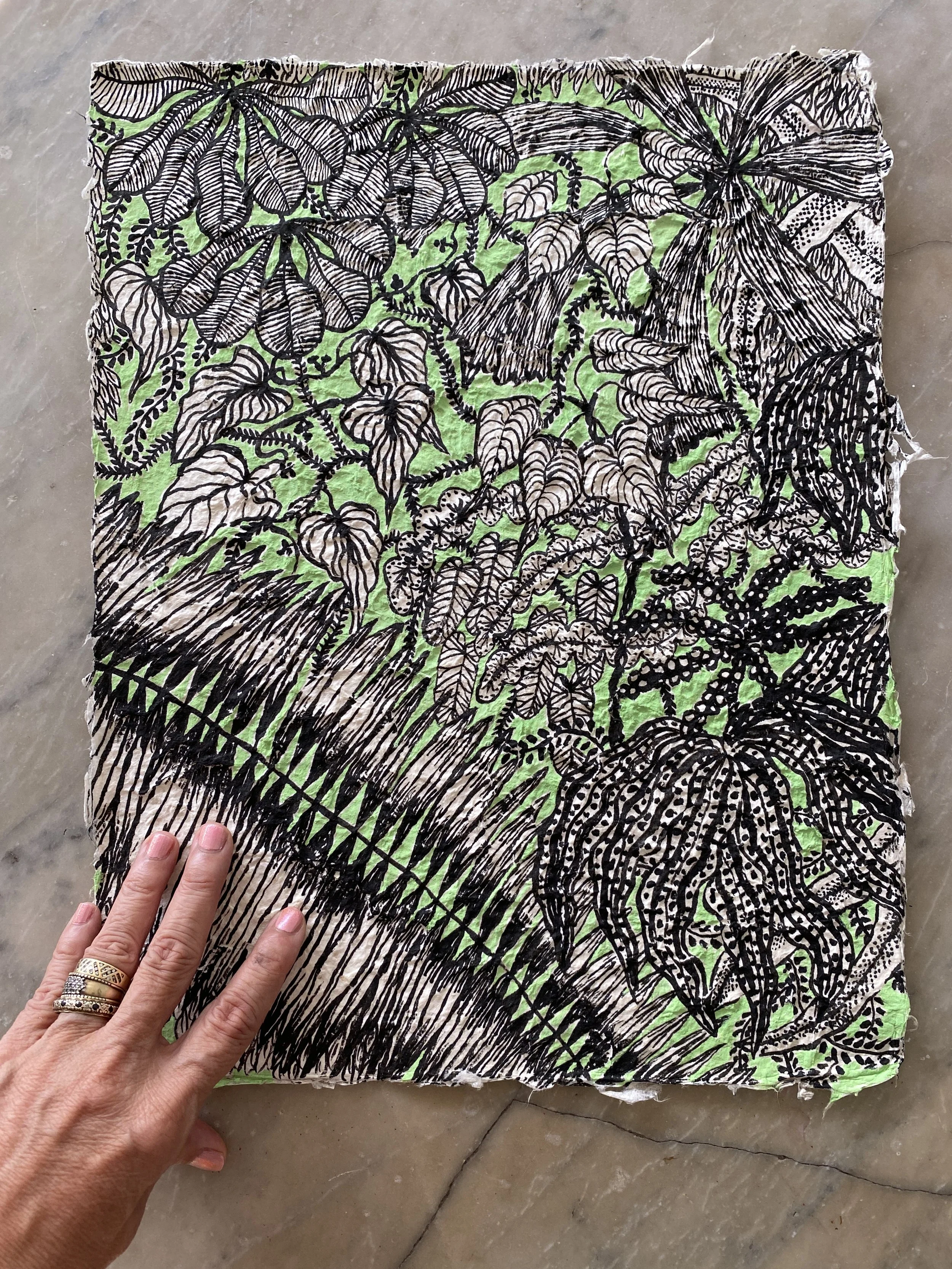 Garden Notes- Green. 2024