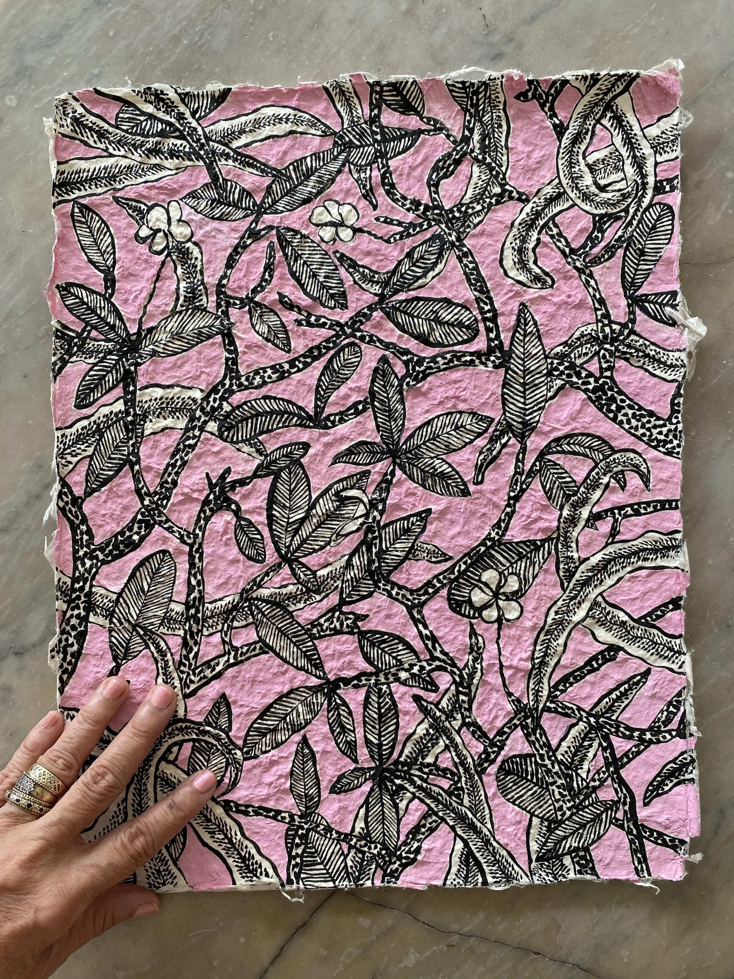 Garden Notes- Pink. 2024