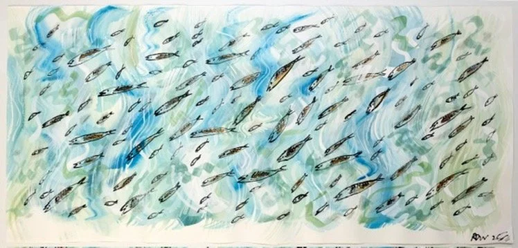 ‘Blue Back’ Oceanic Beauty. To the rhythm of the ocean waves, wandering the immensity of an underwater sensory ecosystem, luminous and overflowing with vital energy and hidden magic.