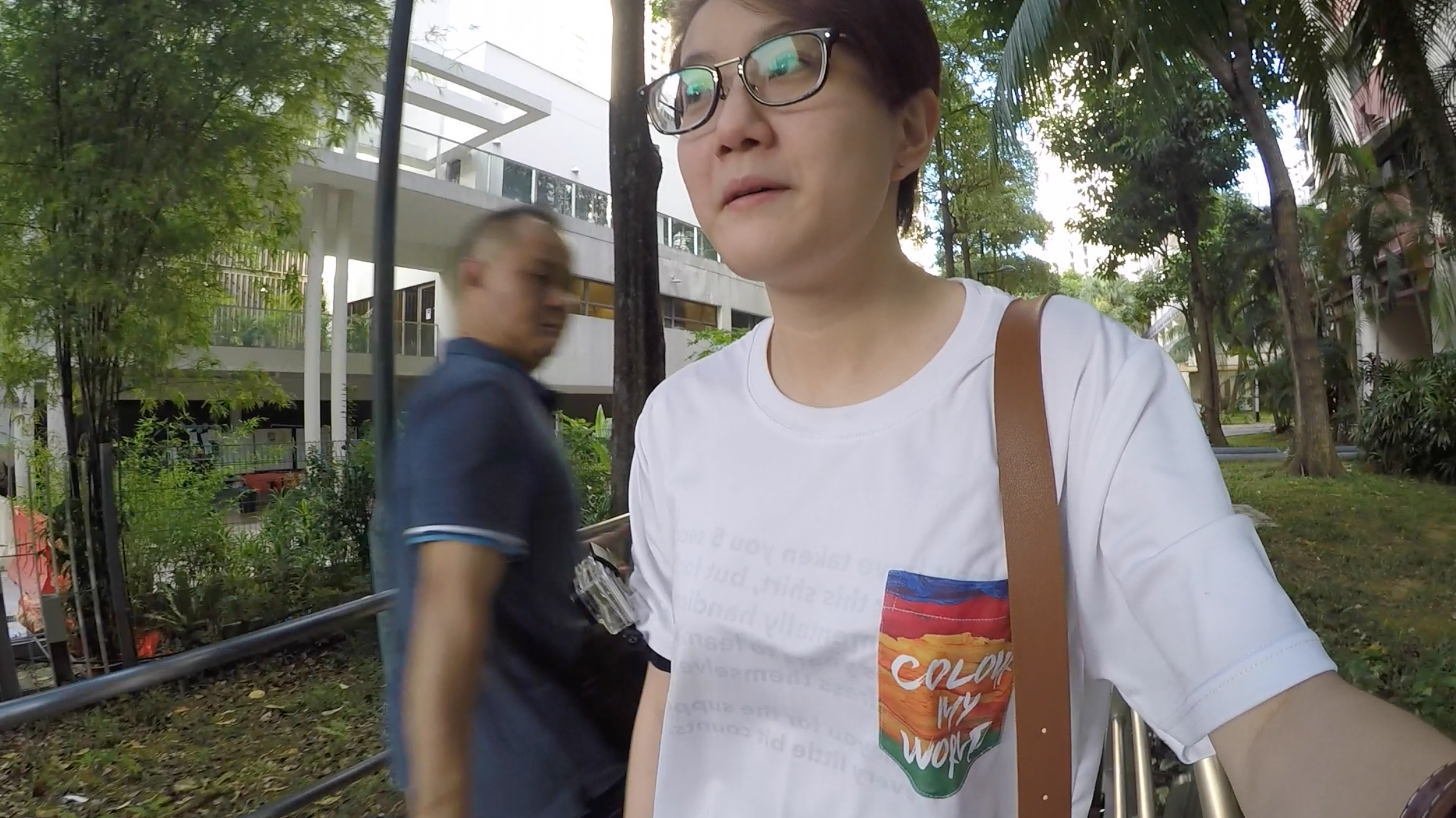 Fear 03 – Have breakfast with my pajamas on outside