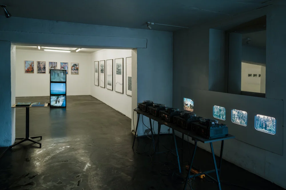 eõ, noplace, Oslo. Works by Janne Kruse, Chris Marker, Andrew Amorim, Sverre Strandberg, Behzad Farazollahi, Damian Heinisch and Janne Talstad. 02.03.18 - 18.03.1