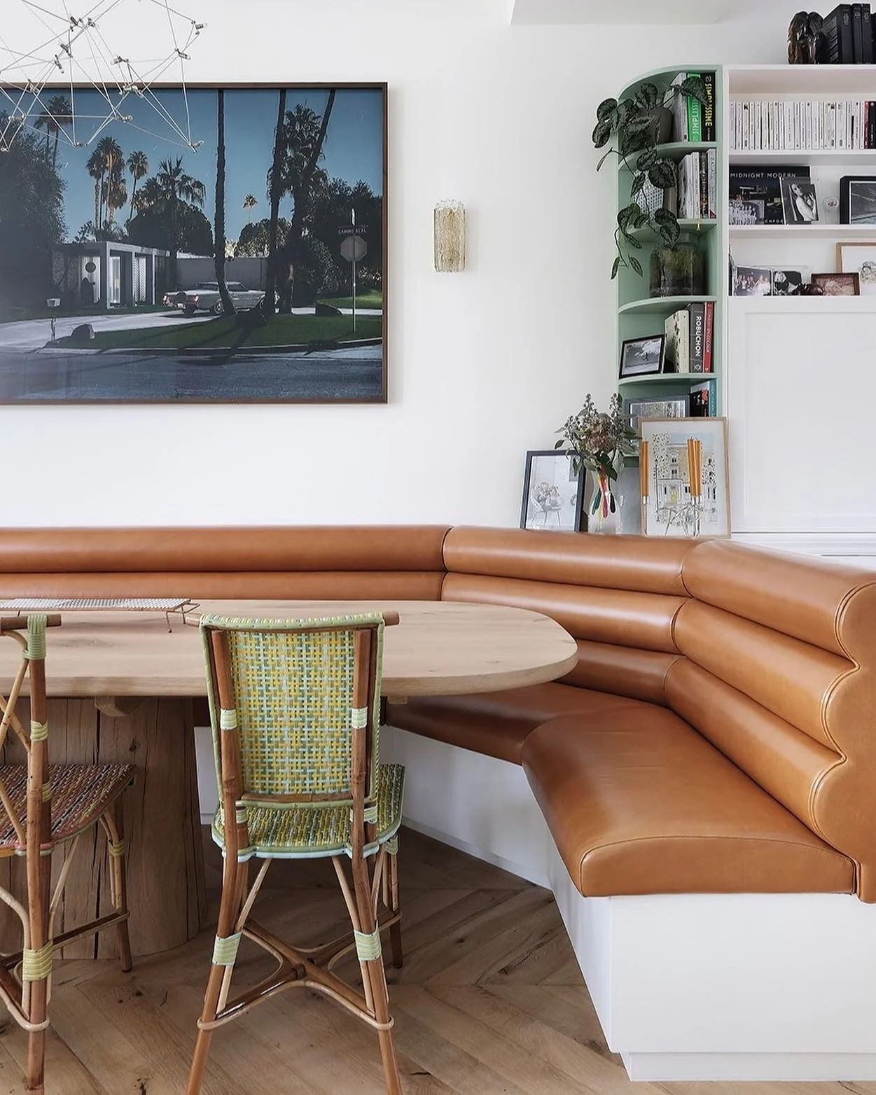 Impeccable FF&amp;E and styling to create a handsome dining space.