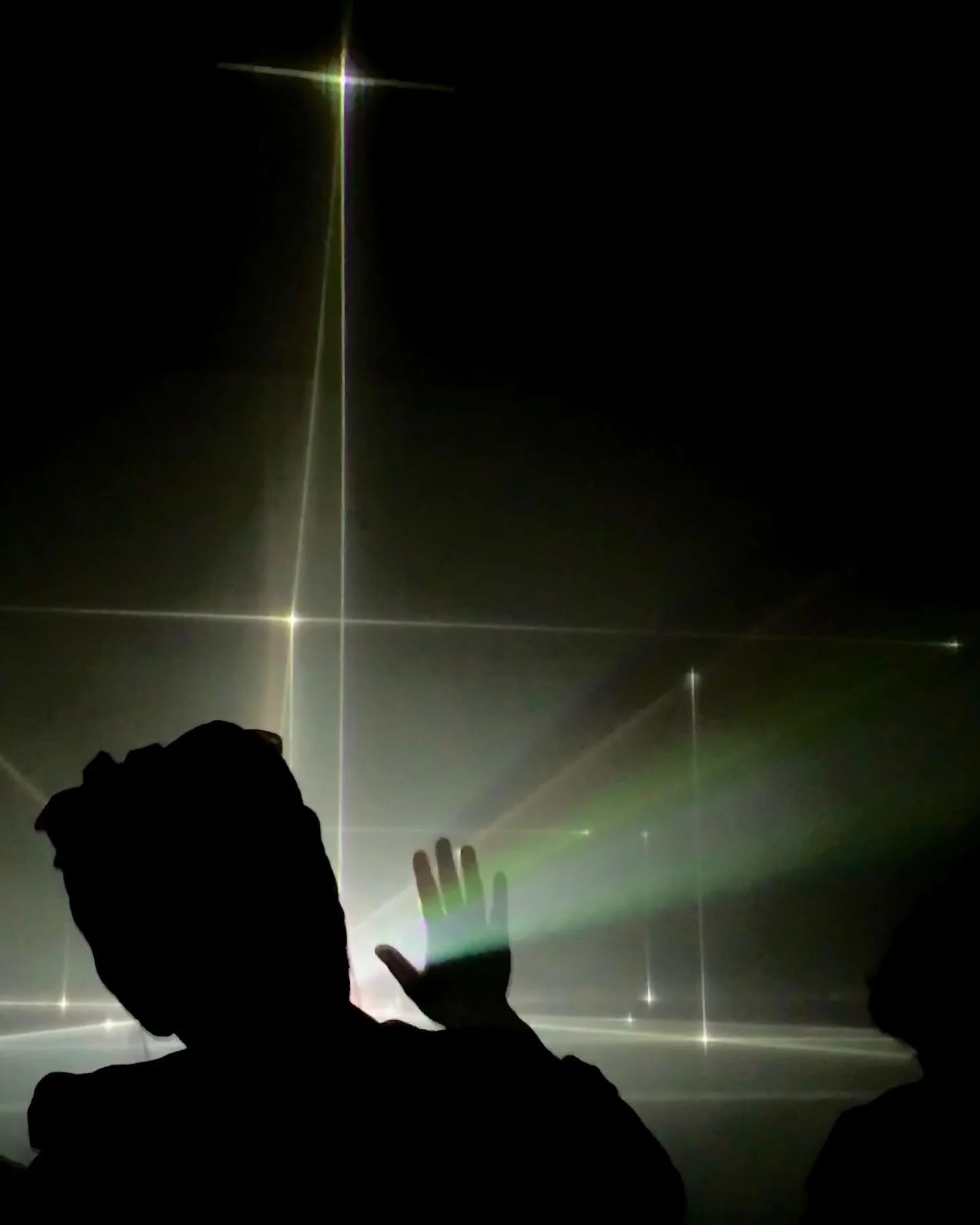 Touching the light