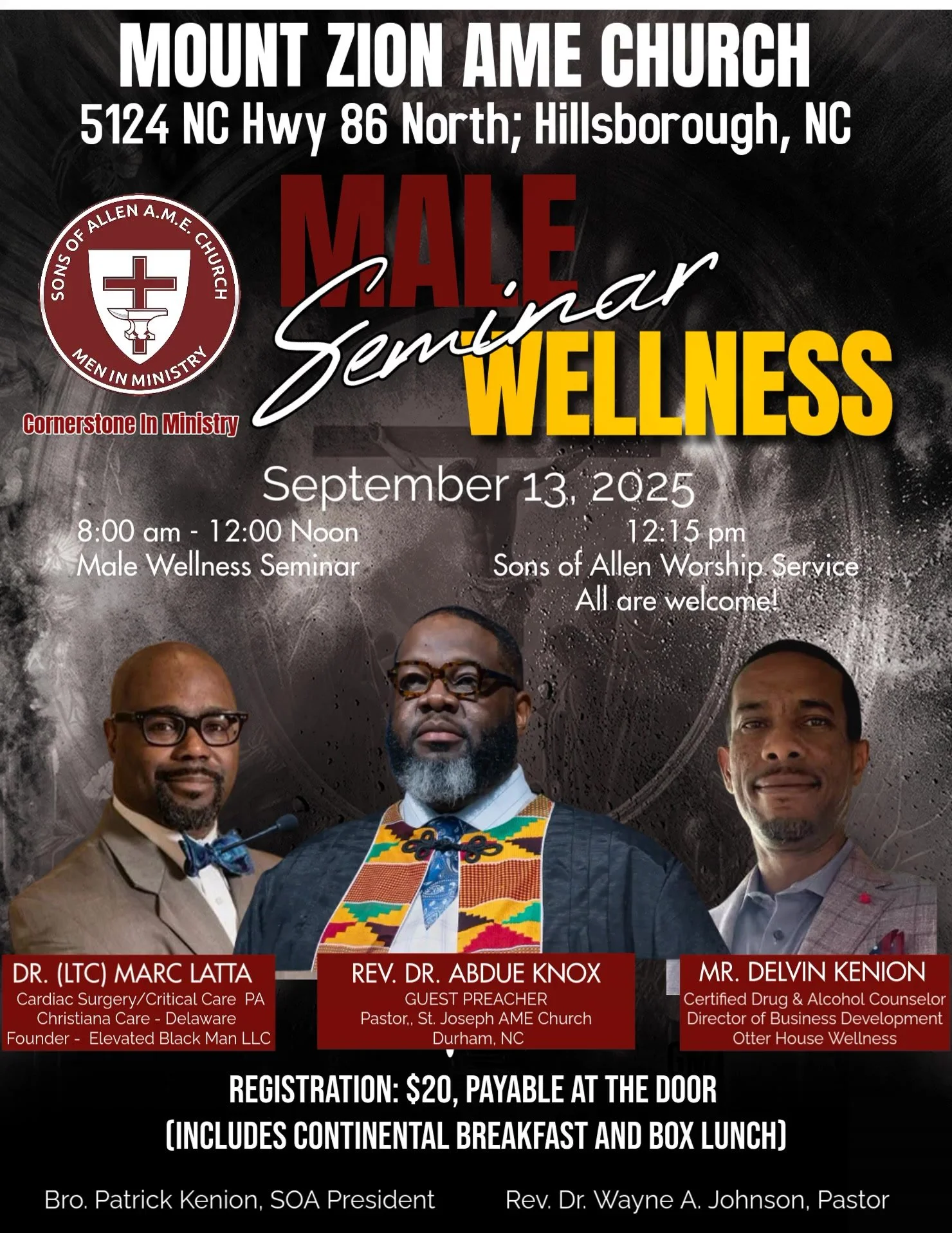 Male Wellness Seminar