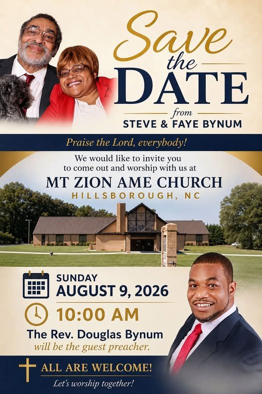 Guest Speaker, Douglas Bynum, August 9