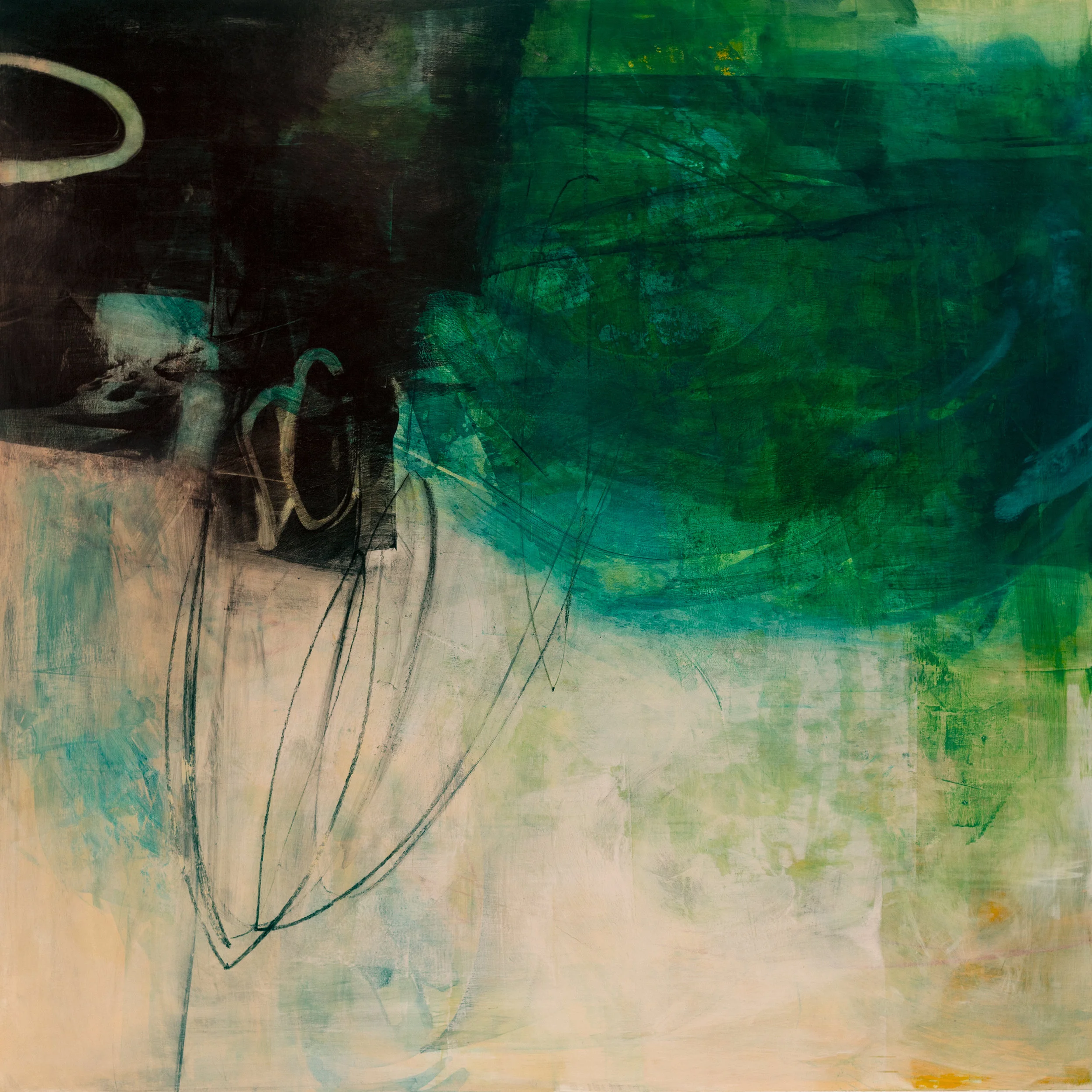 Elementum: Romp 24 x 24" (SOLD)