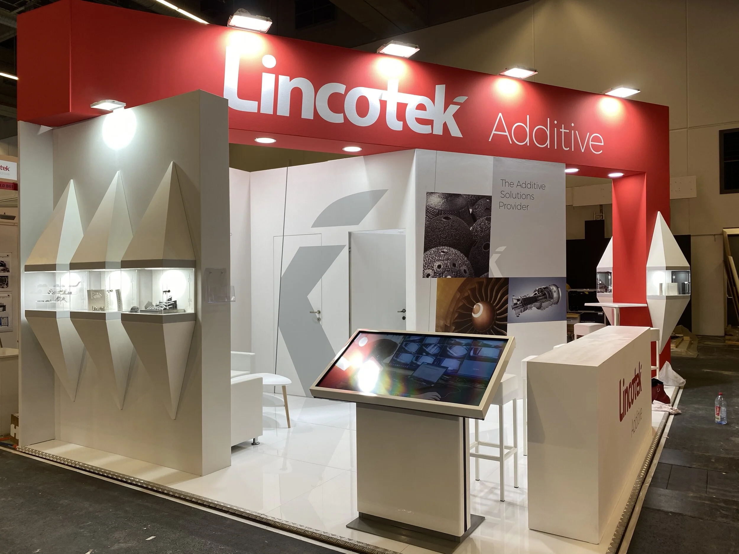 Realizzazione stand presso Francoforte cliente Turbocoating