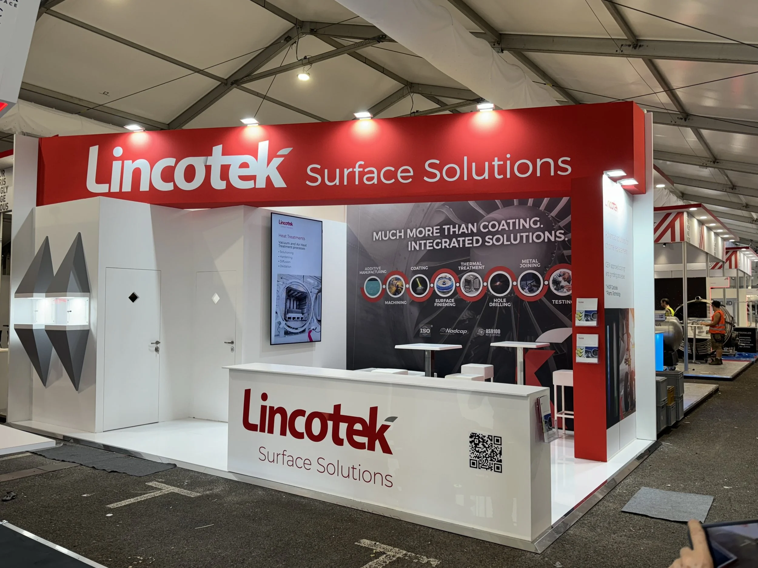 Realizzazione nuovo stand per Lincotek Surface Solutions