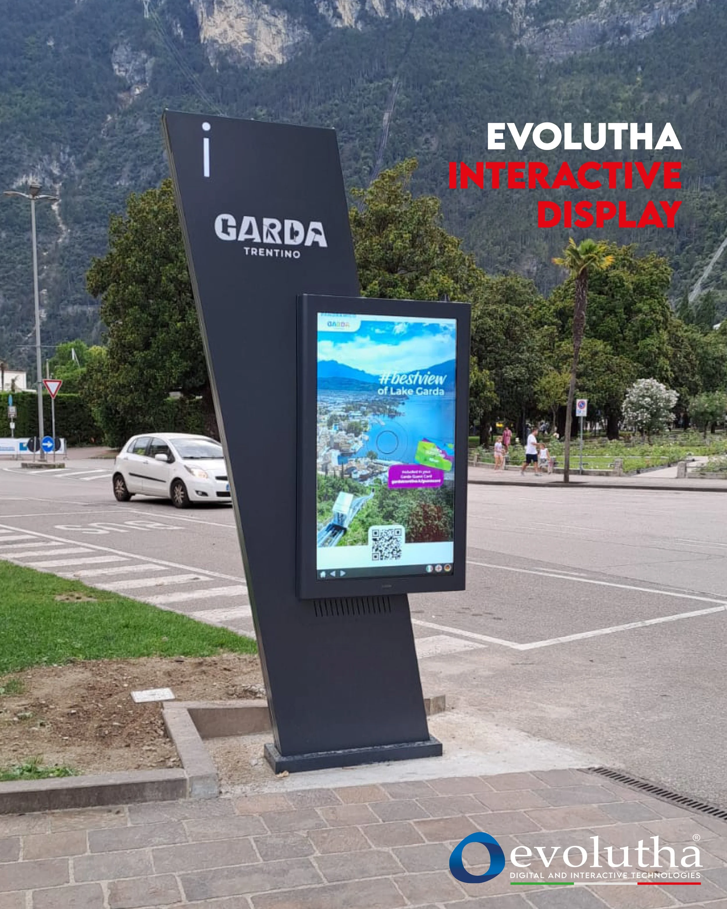 Totem Outdoor 55” Garda Trentino