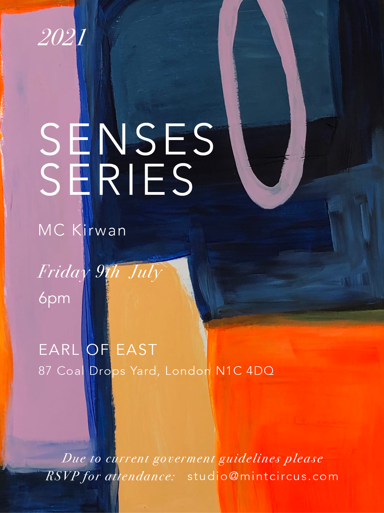  Senses Series 2021 - Earl of East London 