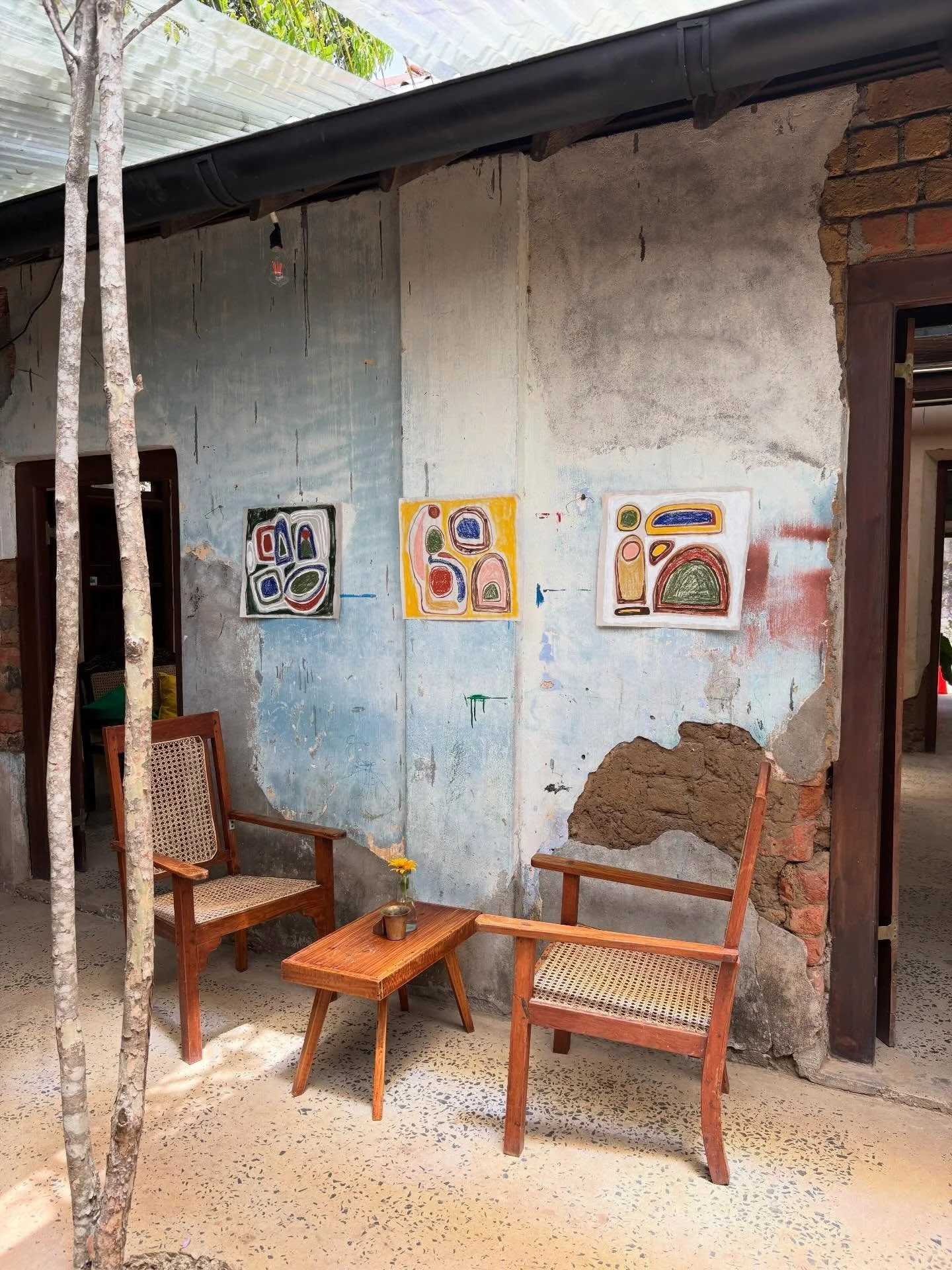 Monkey Business 🐒
Made in Sri Lanka. More reaction than intention.

Thanks @riprobana , where the walls already do half the talking.

Loose, a little off. How a lot of us are feeling right now 

Monkey business , watching men play power games while 