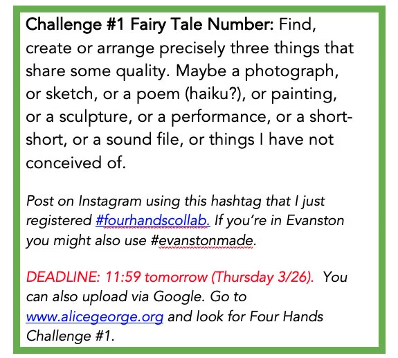 #fourhandscollab #evanstonmade #artinquarantine