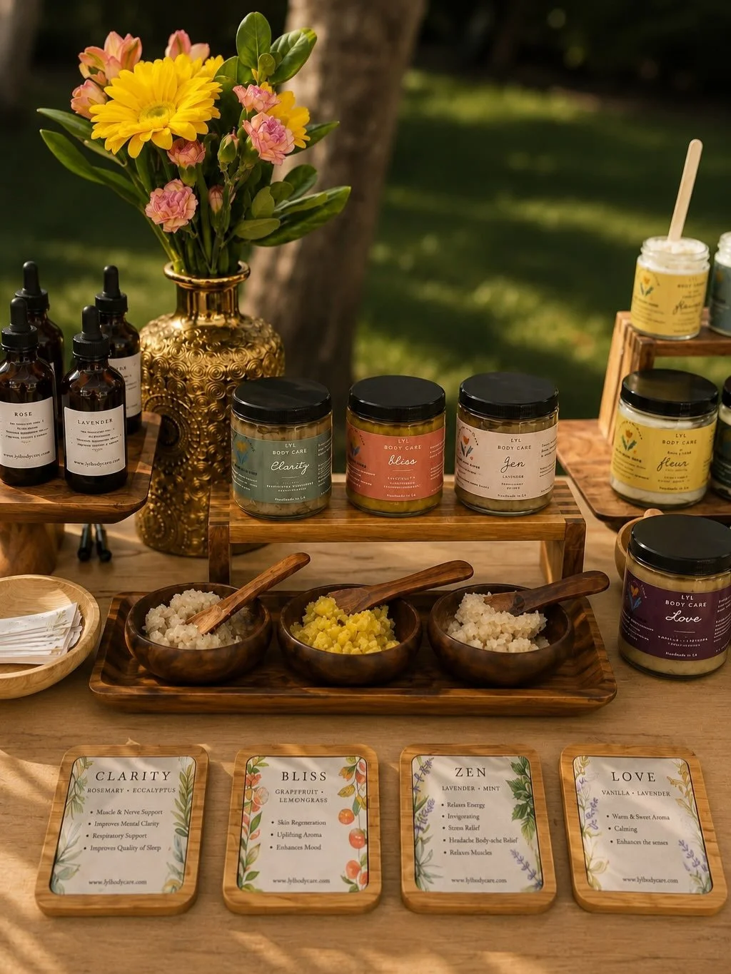 Pays Attention to Detail was always on my report card.

Hi, my name is Jasmine, and I'm the founder of LYL BODY CARE. 💛

For the past 11 years, l've been creating handcrafted body care and wellness experiences here in Los Angeles.

Here&rsquo;s a fe