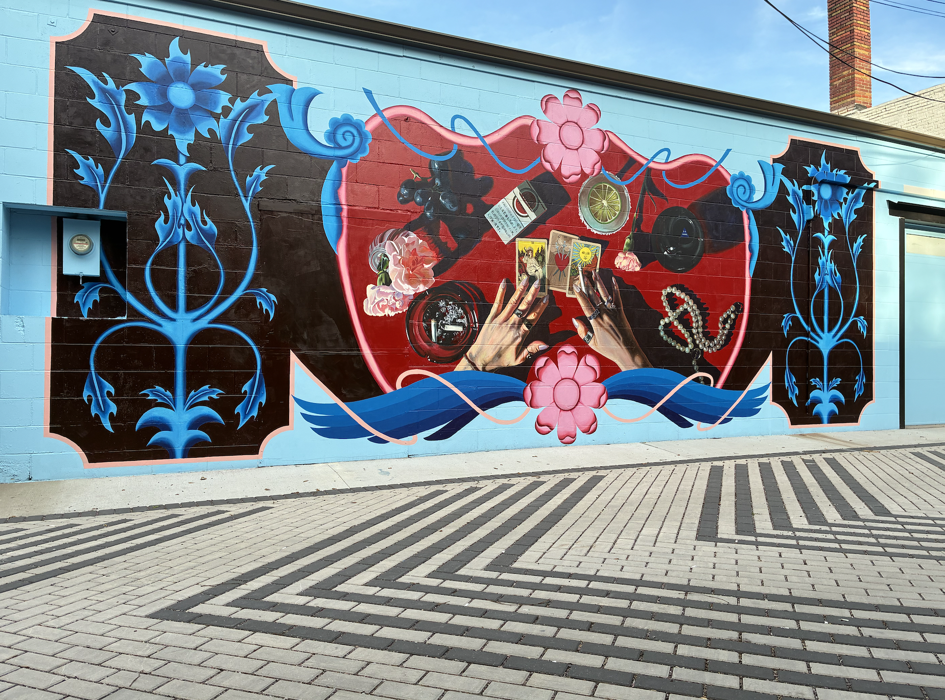 Mural at Voices Gallery