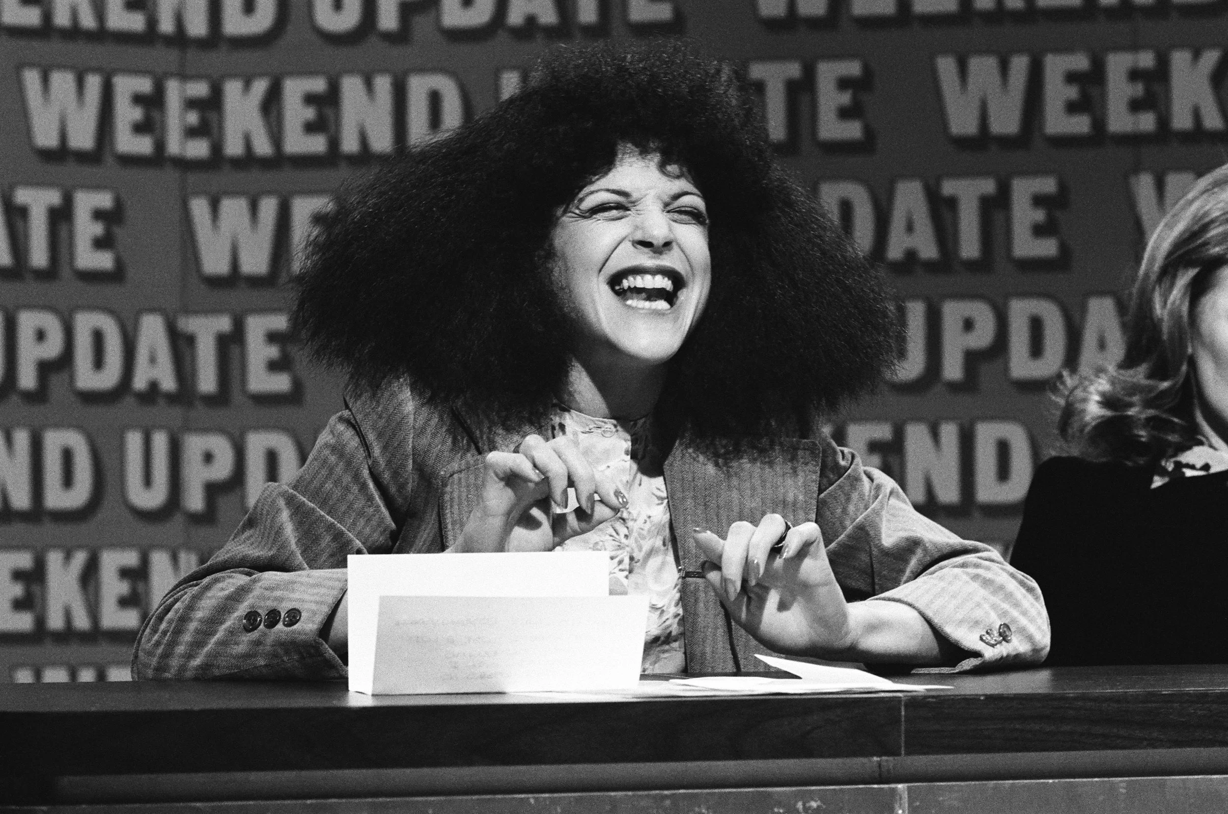Gilda Radner performing at the Weekly SNL broadcast.jpg