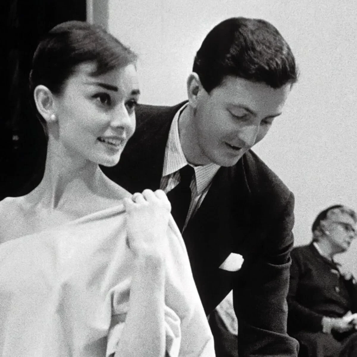 givenchy with actress audrey hupburn.jpg
