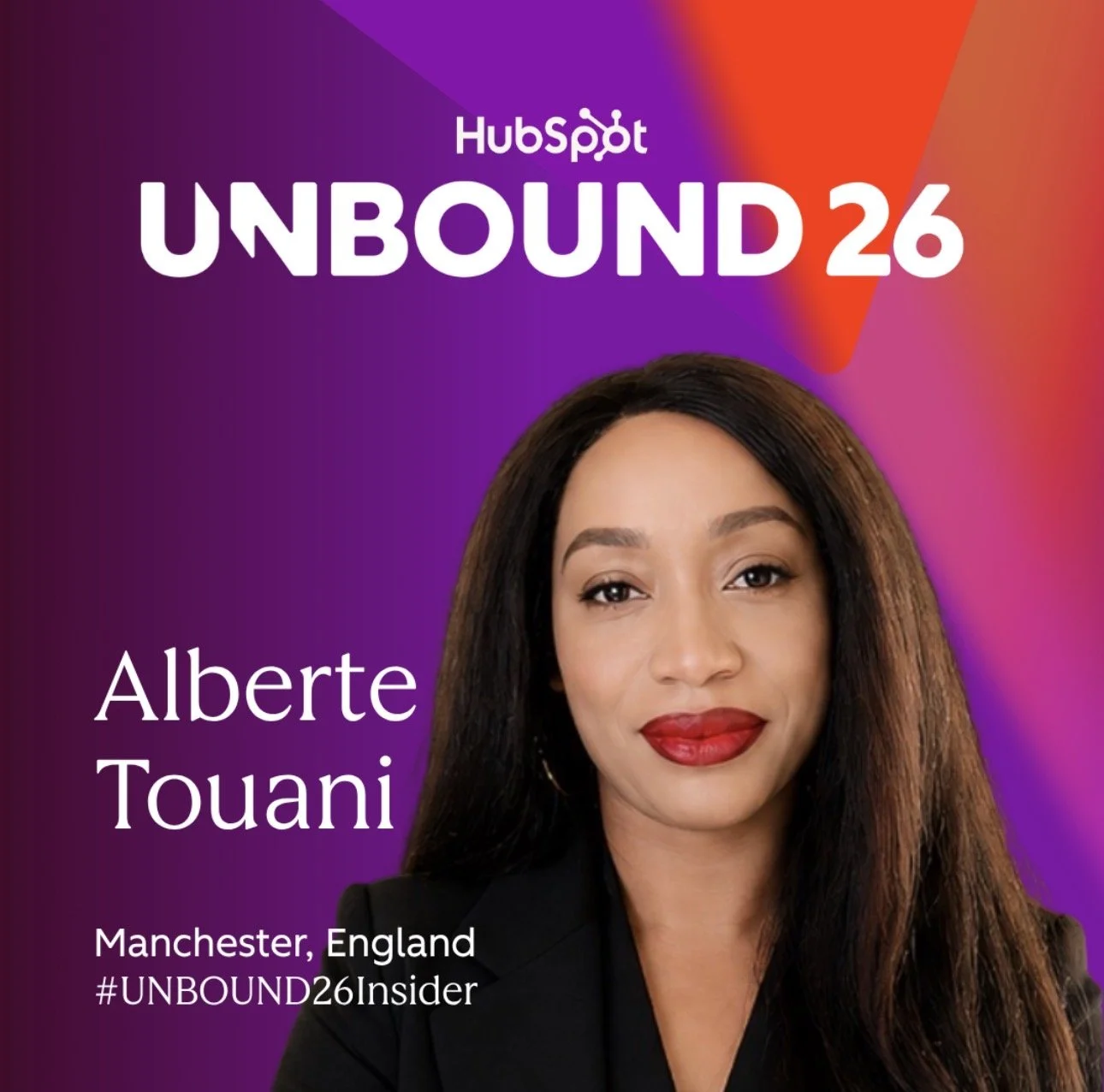 Alberte Touani HubSpot UNBOUND Insider