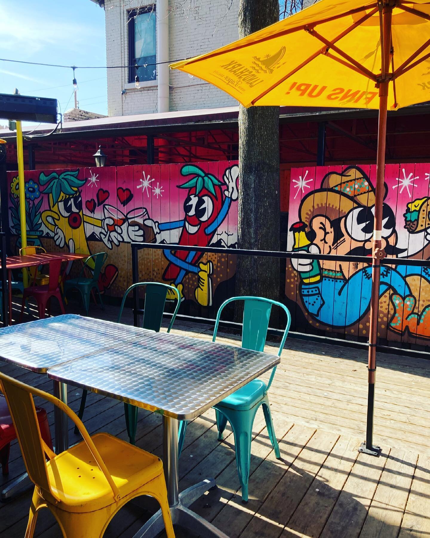 Suns Out! Our Patio is ready and there&rsquo;s no better place to enjoy a margarita...or 3😅