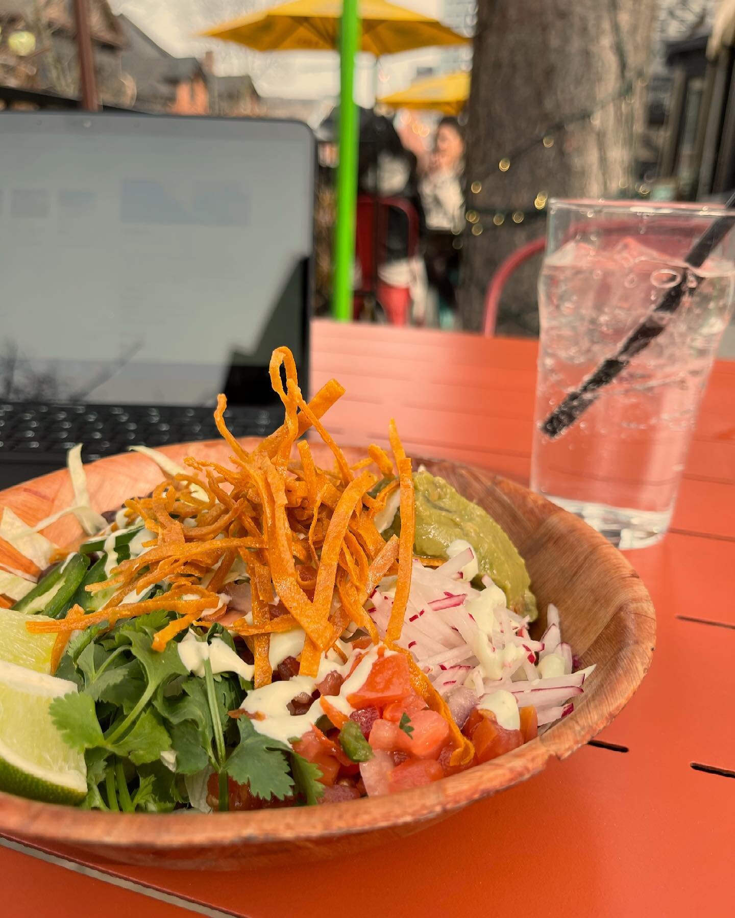 Who says your office can&rsquo;t be on a sunny patio? 😎**No you can&rsquo;t use our printer 😉