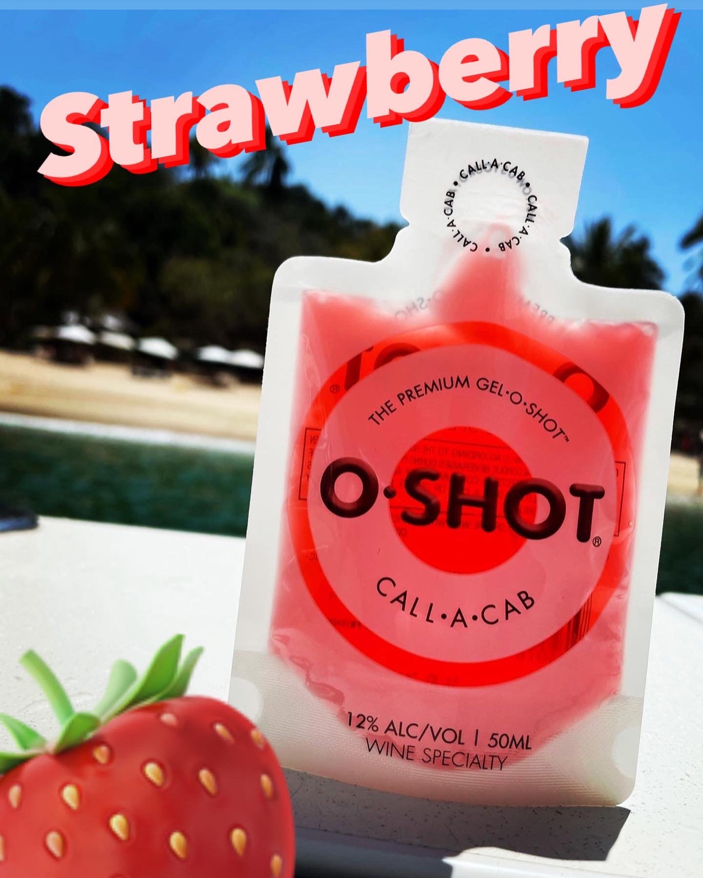 strawberry jello shot