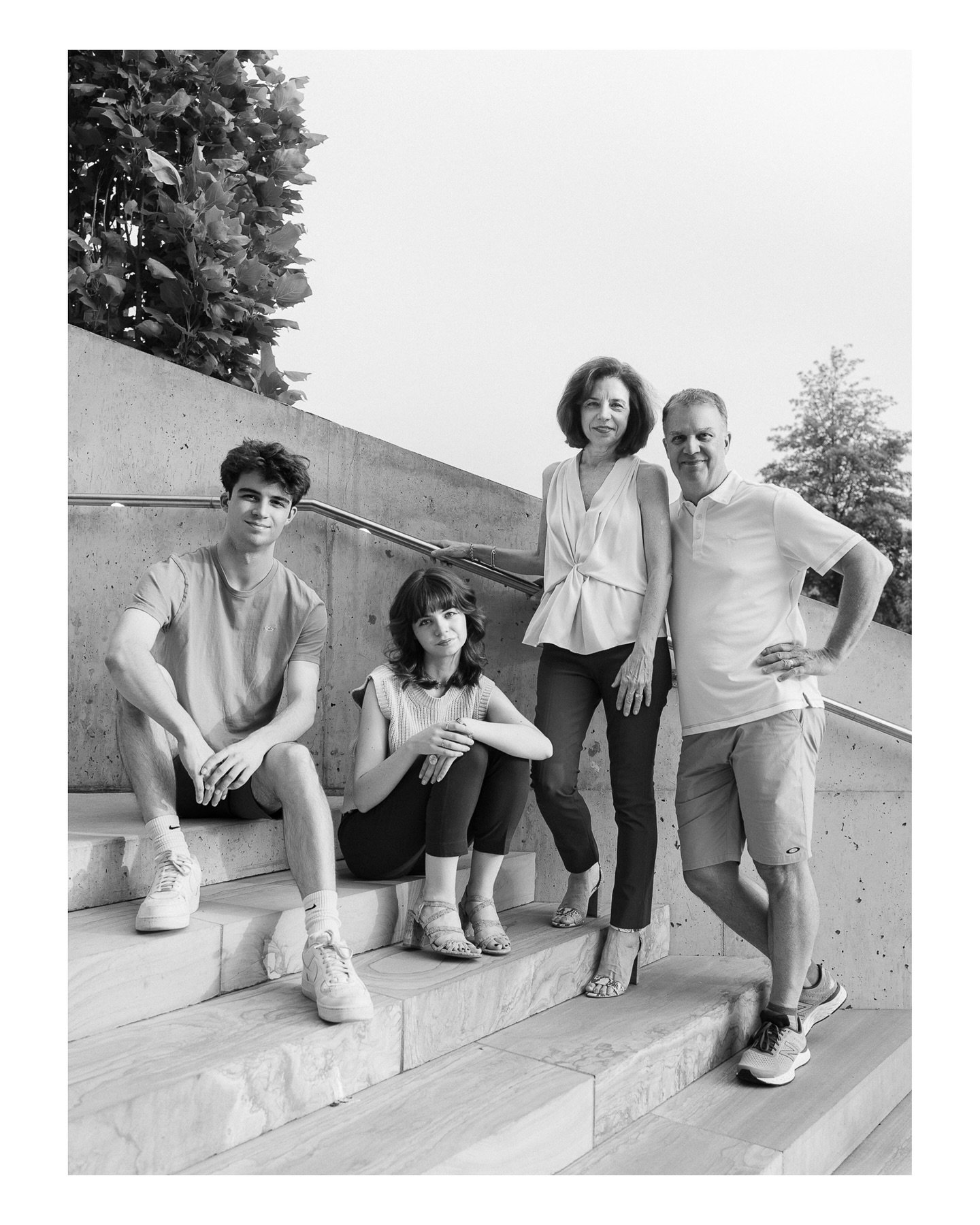 A recent family session in downtown Bentonville, shot during that sweet spot of beautiful light.

This family wanted to focus mostly on classic, posed portraits in our perfect little downtown setting &mdash; especially with their son just back home f