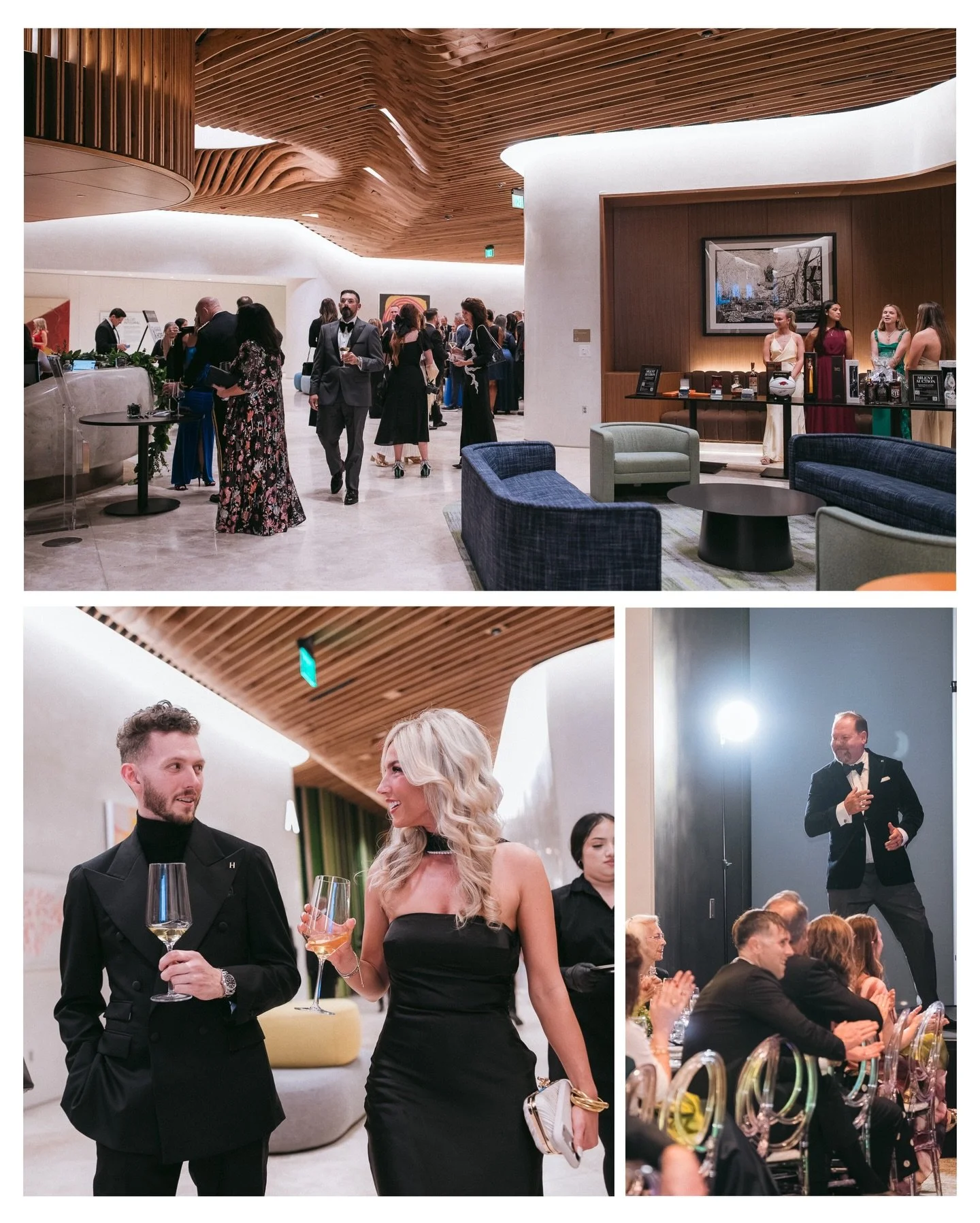Runway for Hope Gala put on by @hopecancerresources at the @heartlandwholehealthinstitute ✨ An amazing event and cause in a truly beautiful space. 

.
.
.
.
.
#fcancer #runwayforhope #nwaphotographer #nwarkansas #bentonvillephotographer