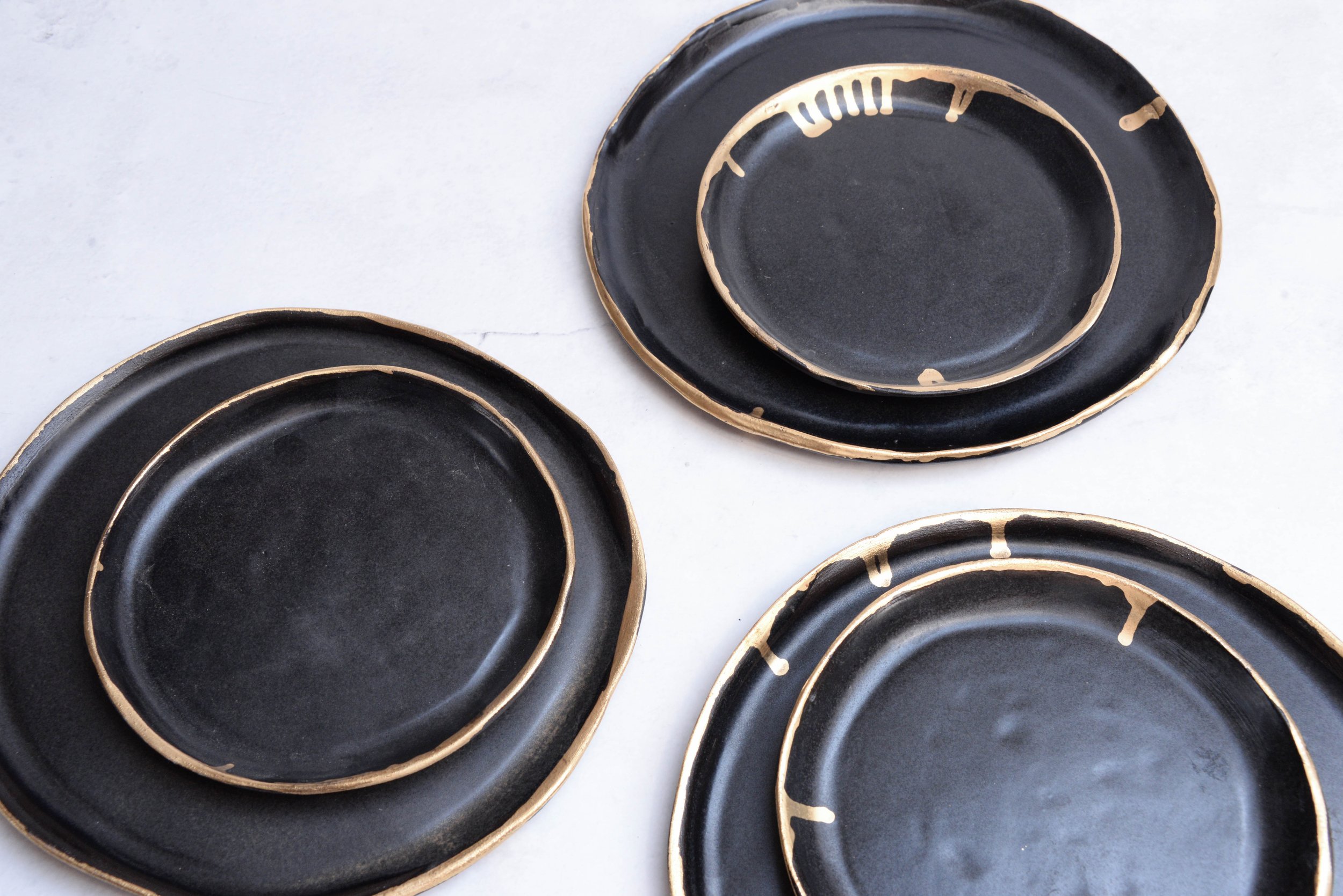 Ceramic Plates & Bowls - Grizzy | Deleurde