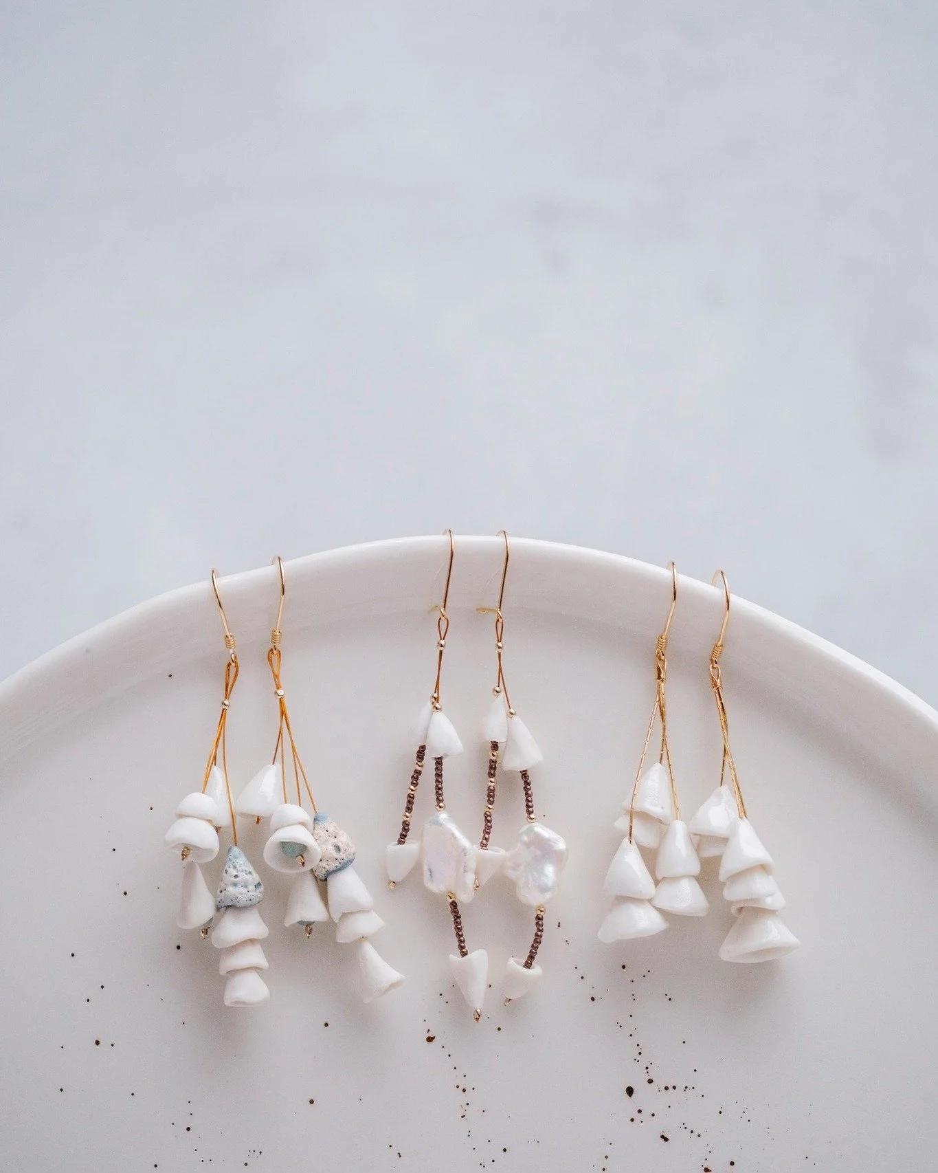 Some of these little beads were made over 13 years ago &mdash; patiently waiting for their moment of stardom 😅

These were assembled by my intern Erika, who has been with us for the month of December. I handed her my bead boxes and simply said: unle