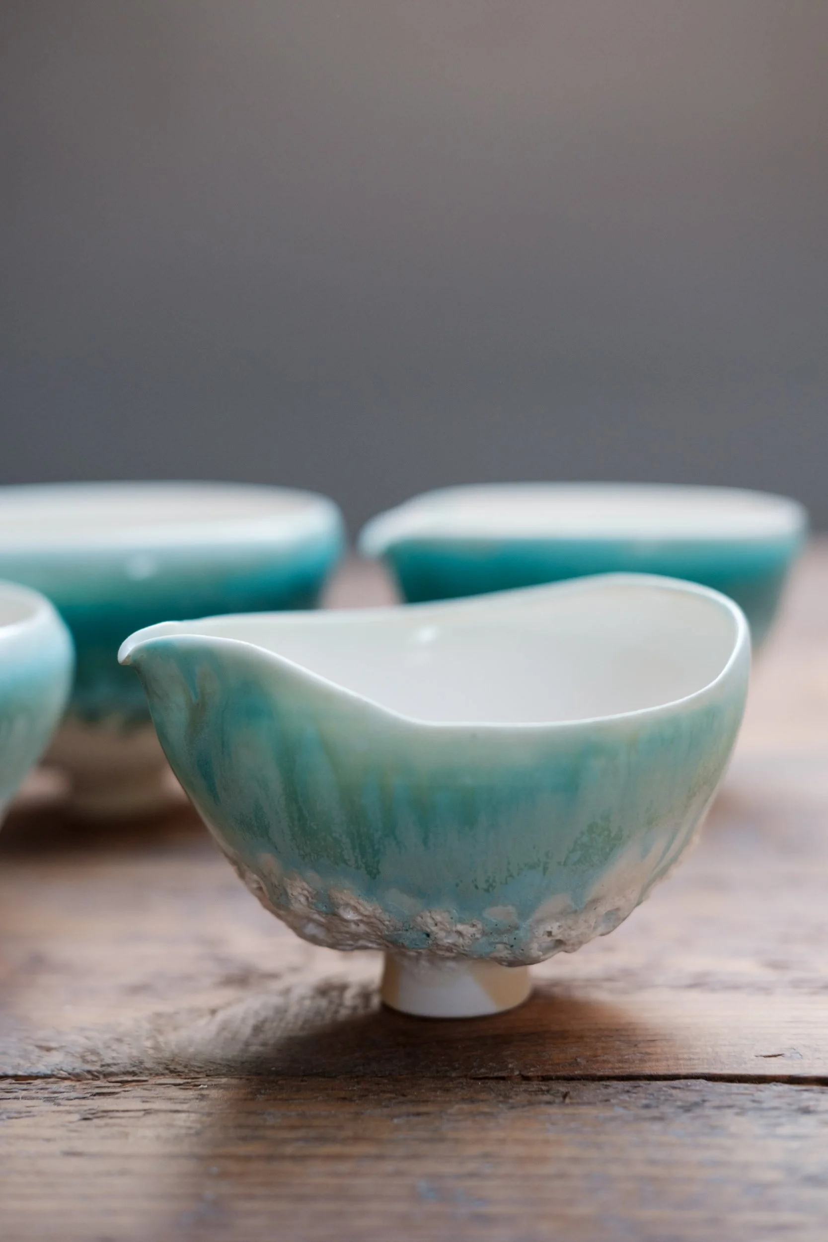 Porcelain REEF Collection— Pouring Bowl