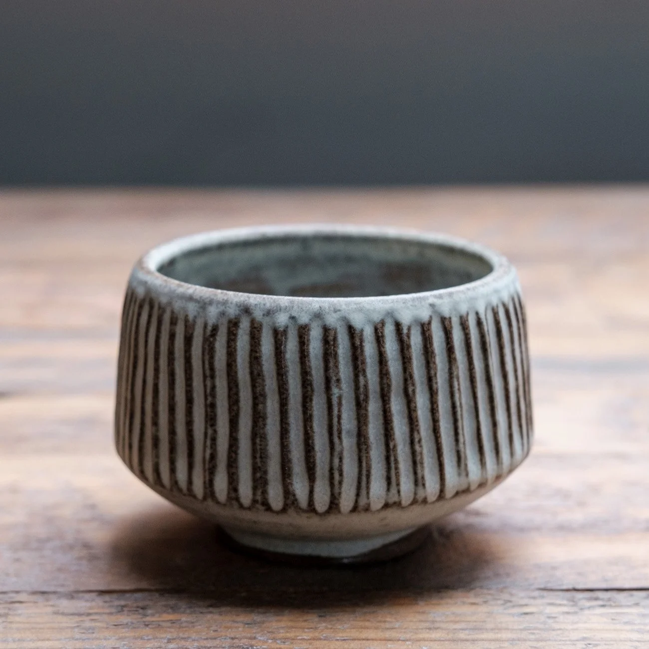 PERFECT MATTE (on grey stoneware)