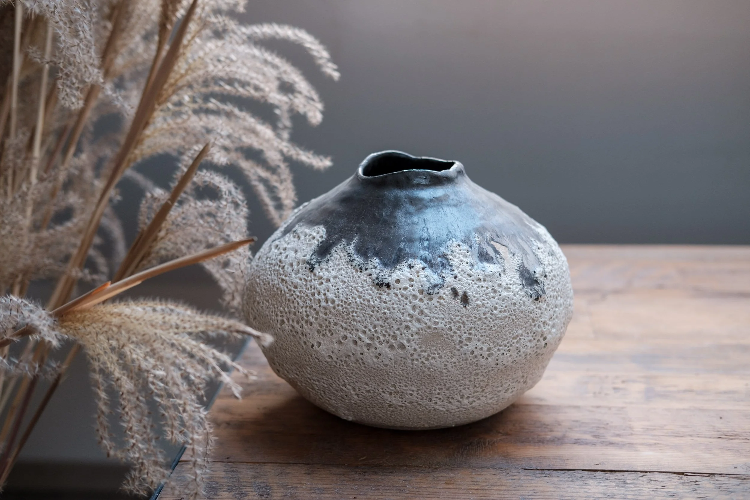 Textured and metallic glazes are our specialty 