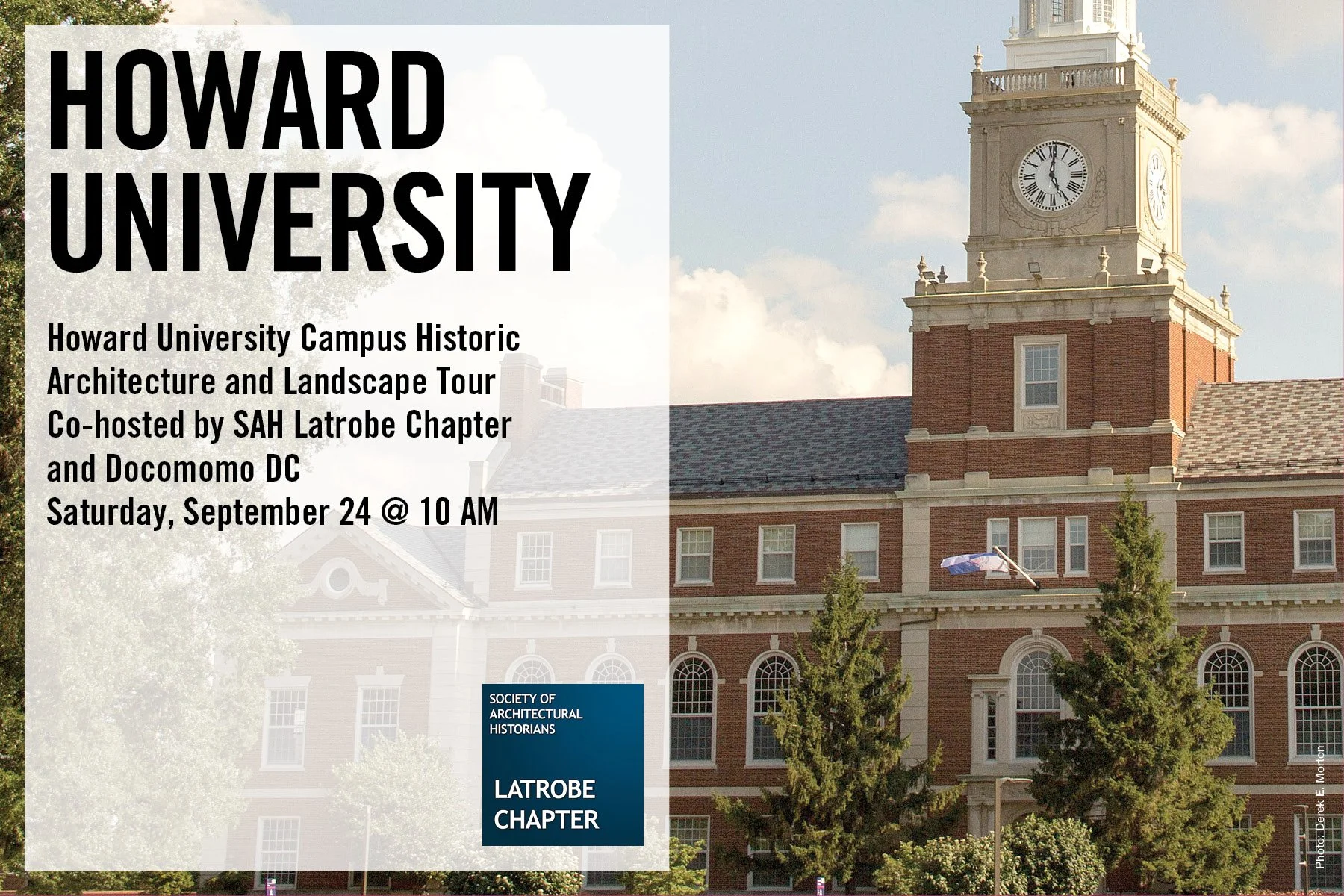 Howard University Architecture and Landscape Tour — SAH Latrobe Chapter