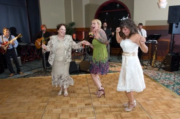 Dancing to Motown.